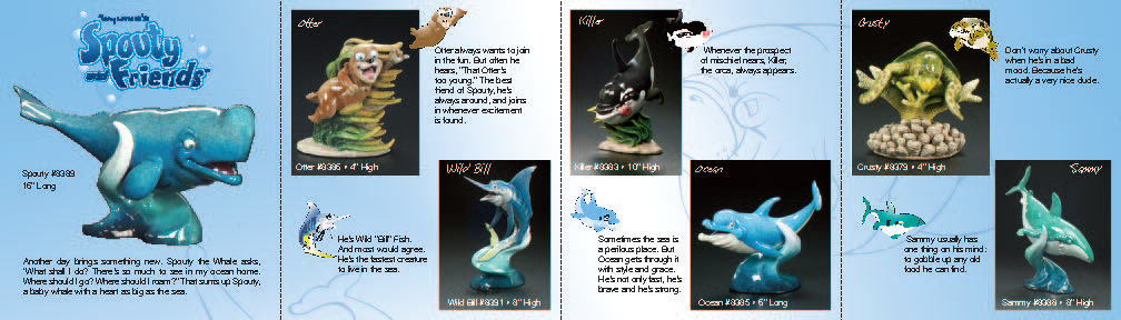 Starlite Originals Spouty And Friends Wyland Sculpture Line Brochure