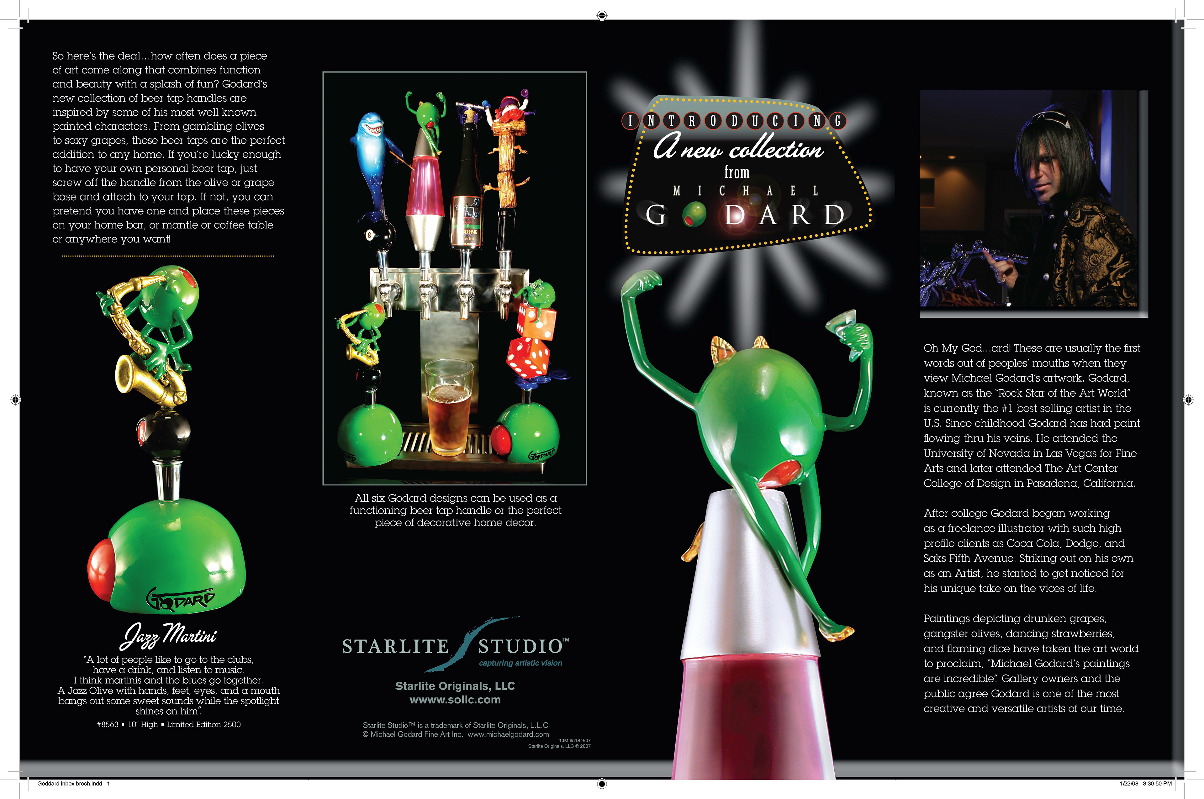 Starlite Originals Goddard Sculpture Brochure Outside