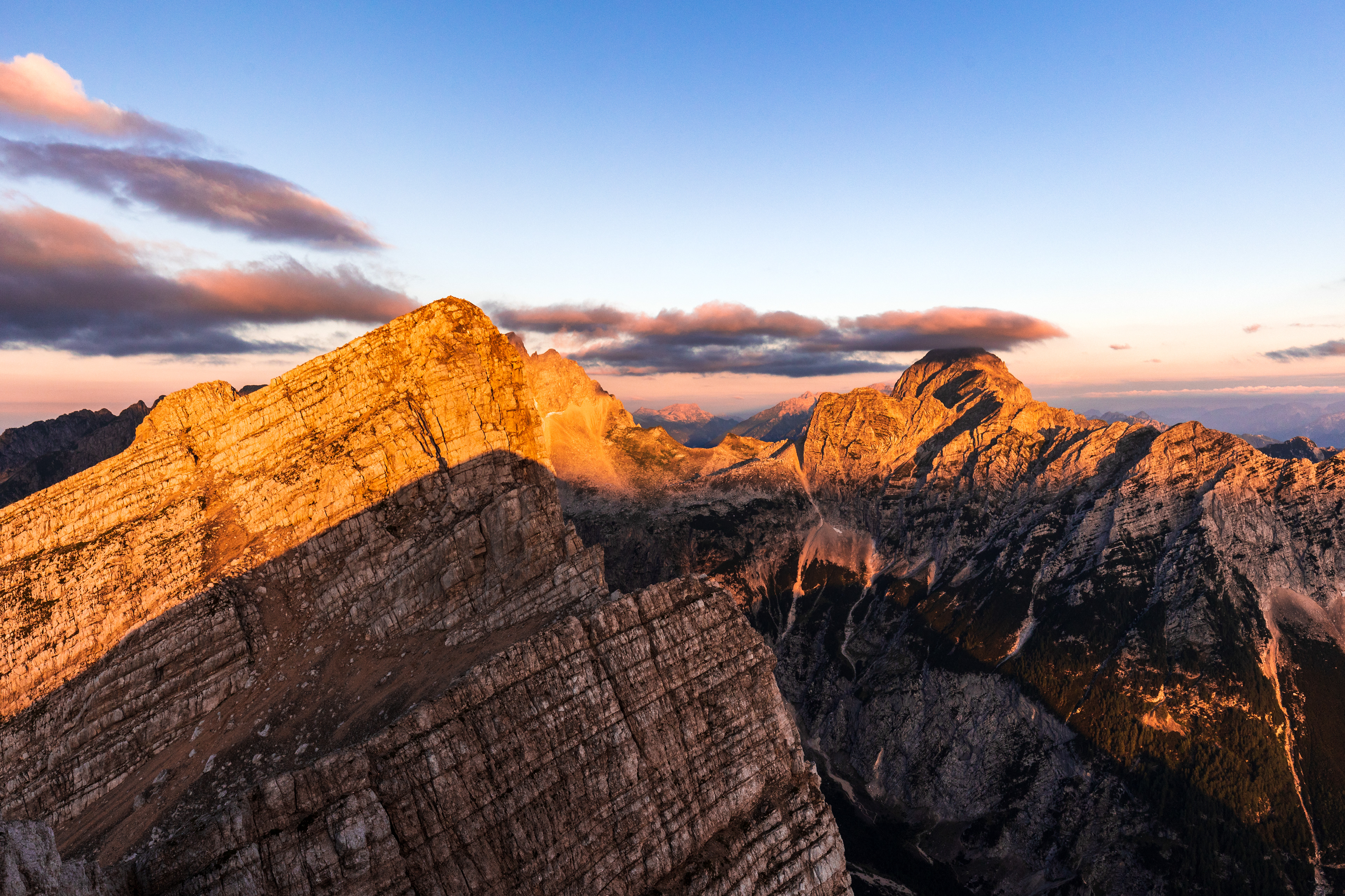 Velika Mojstrovka in Mangart