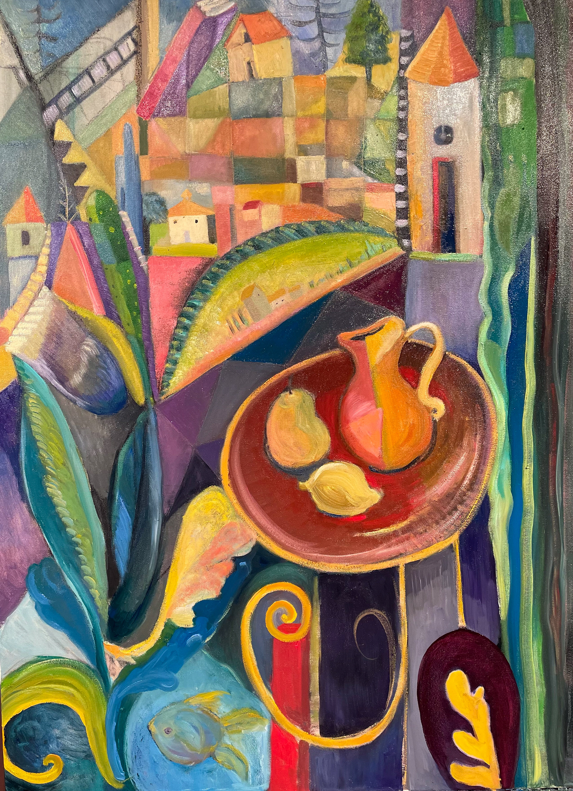 Remembrance, o/c, 30 x 40: