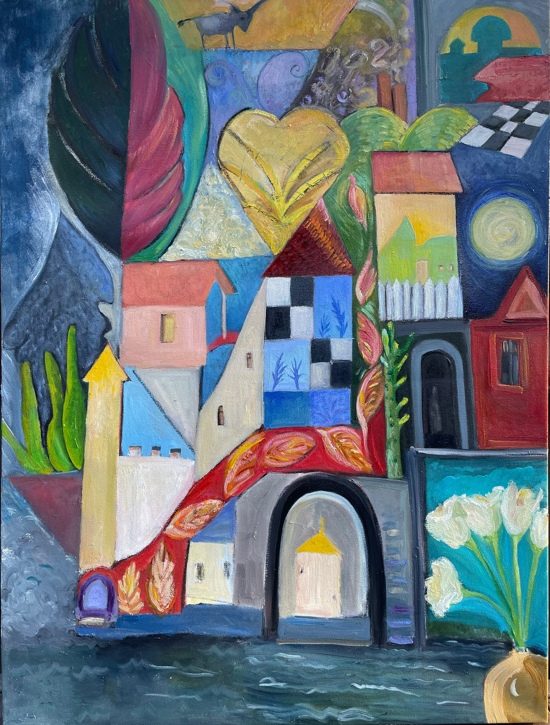 Intuition, o/c, 30 x40"