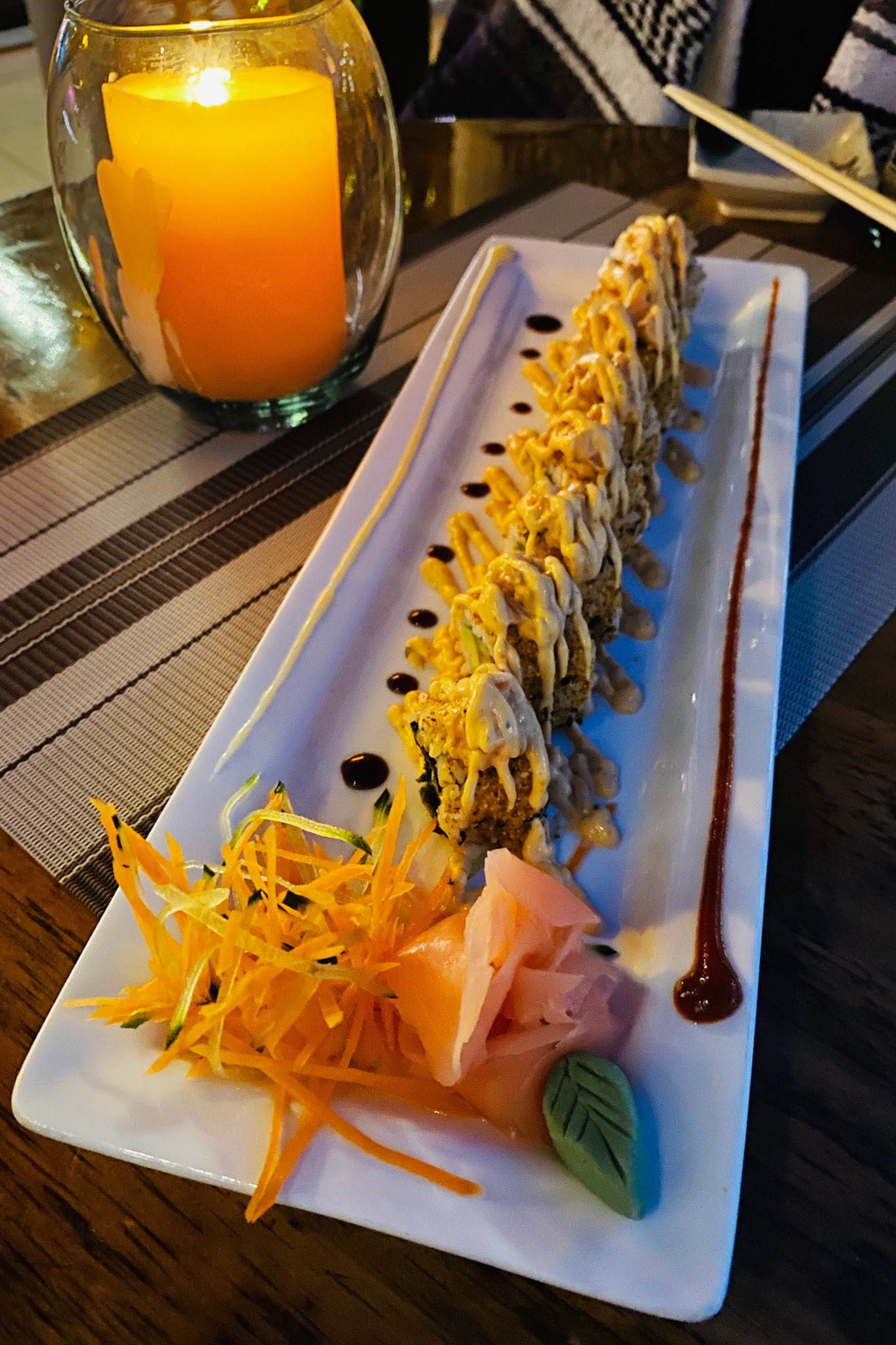 Simple luxury on a plate