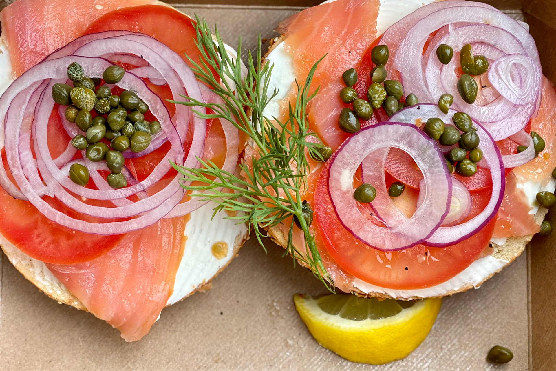 Bagel &amp; Lox To Go