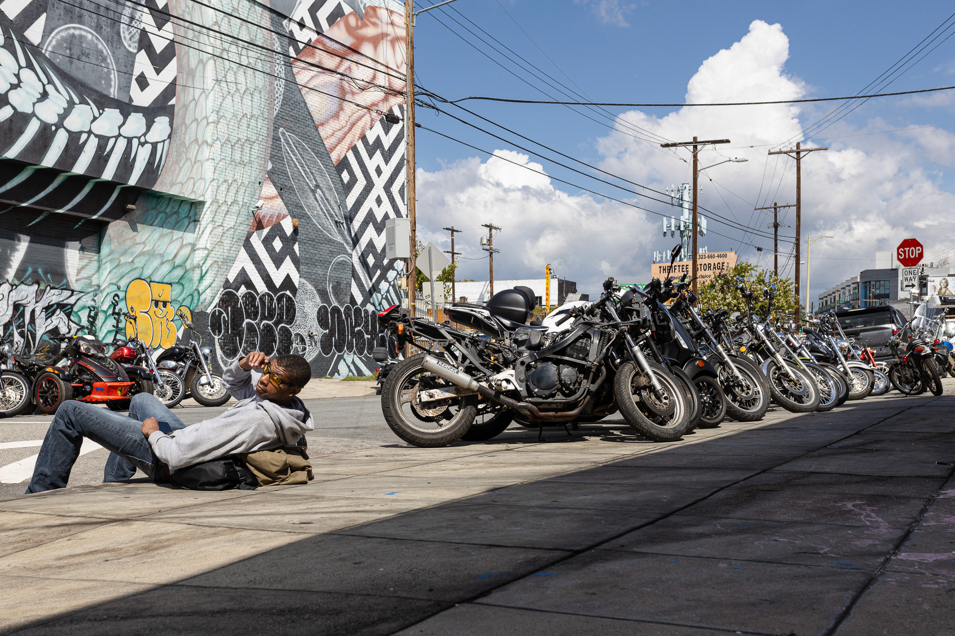 One of the reason he keeps the shop running is because the landlord keeps the rent low