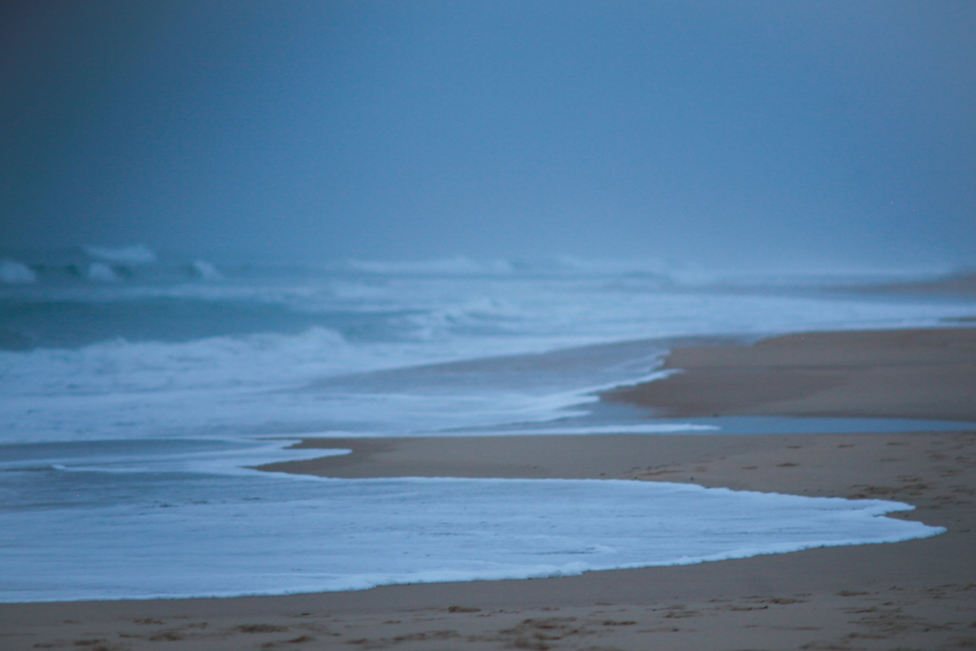 The Ocean before sleep, Landes