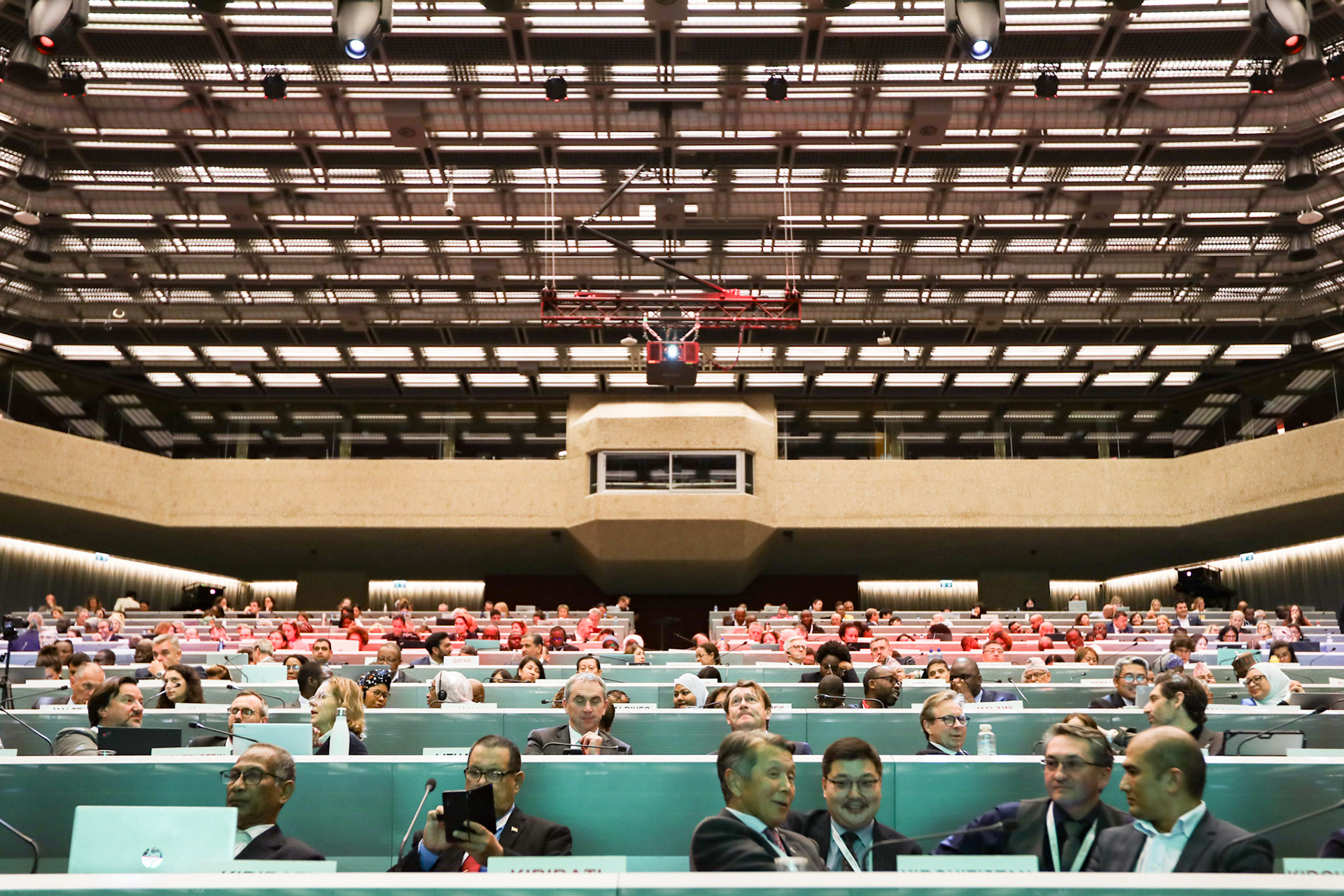 at the 34th IFRC International Conferences, Geneva