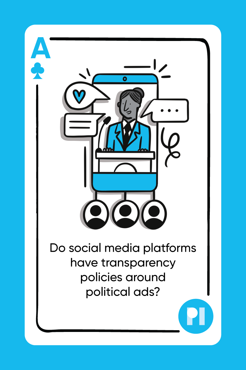 Cards from a deck created for Privacy International