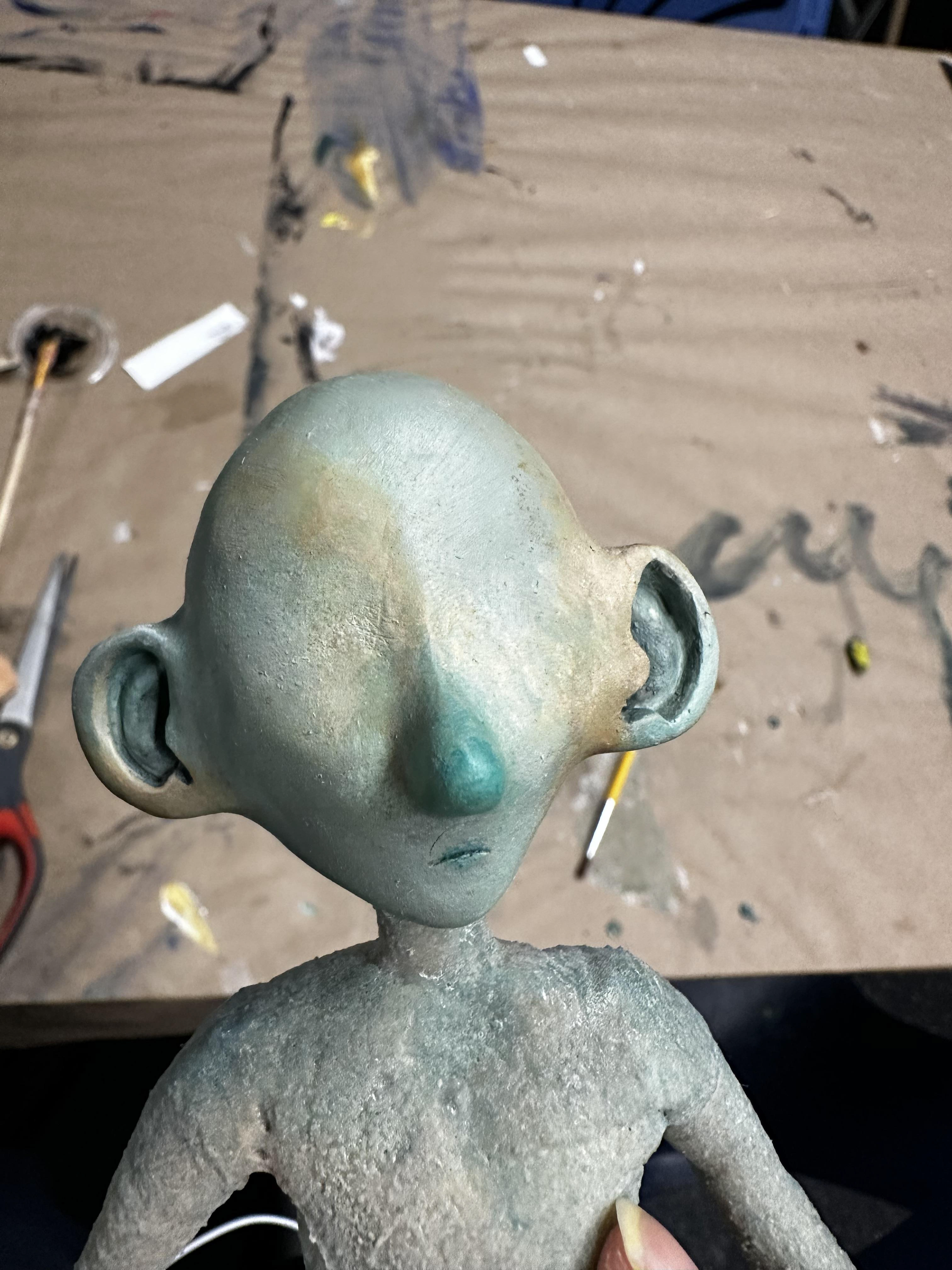 head painted