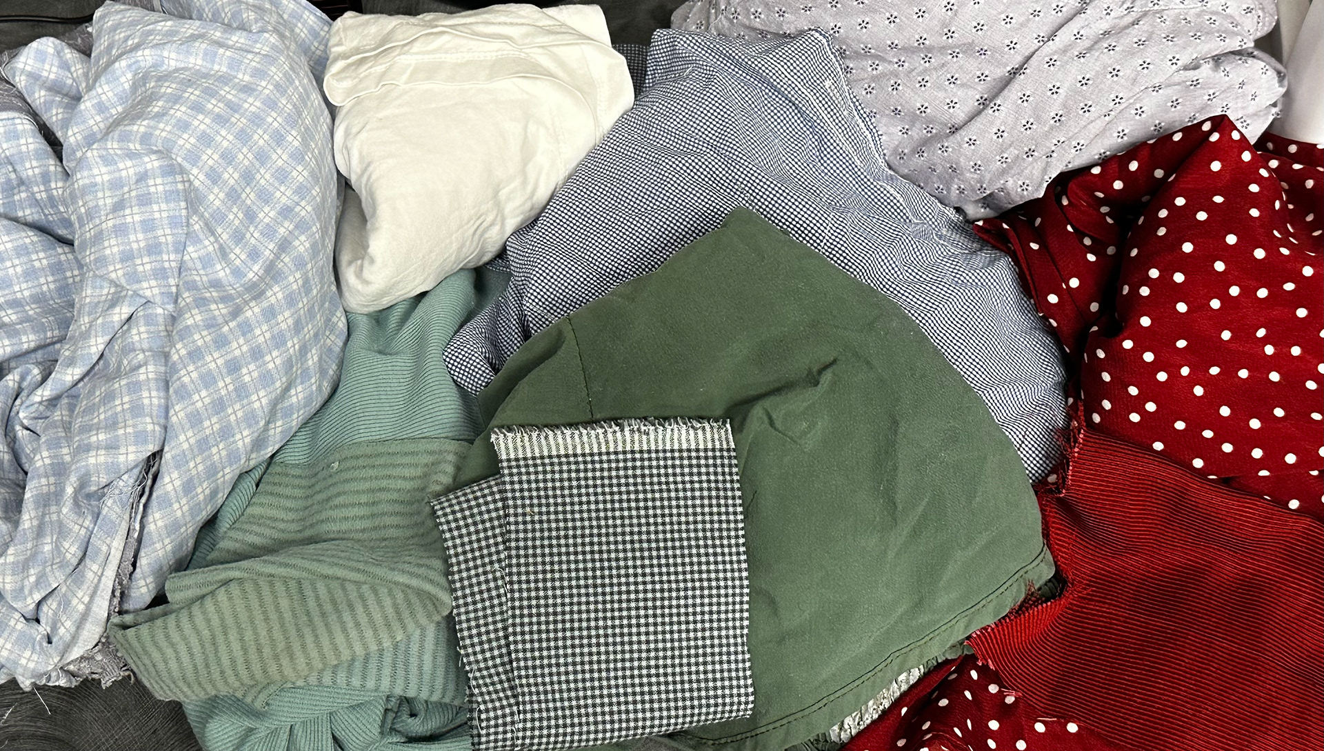 choosing the fabrics