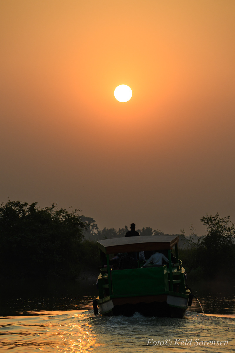 Boating in Bhitarkanika