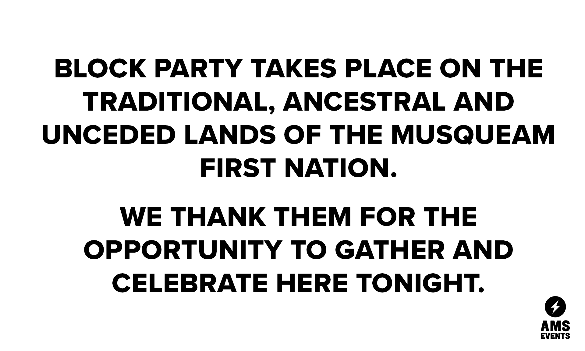 Digital Slide: Land Acknowledgment