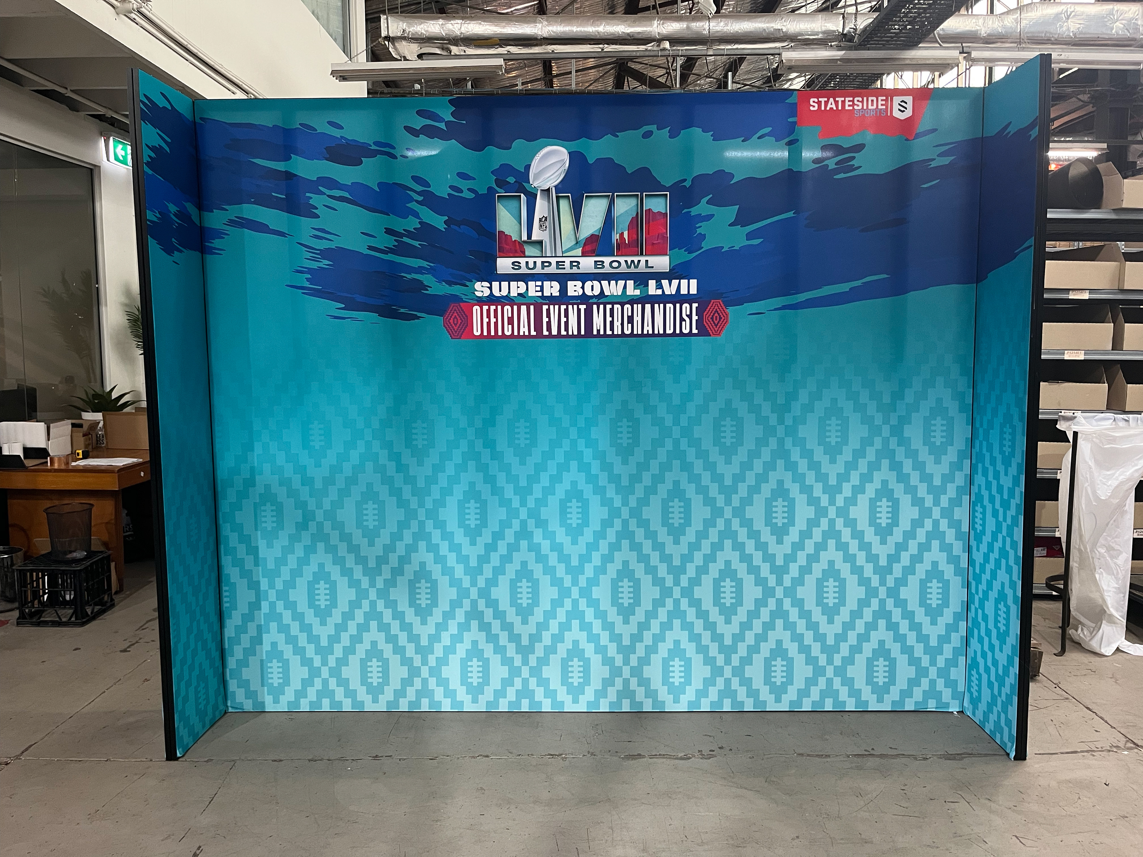 Super Bowl Event Installation