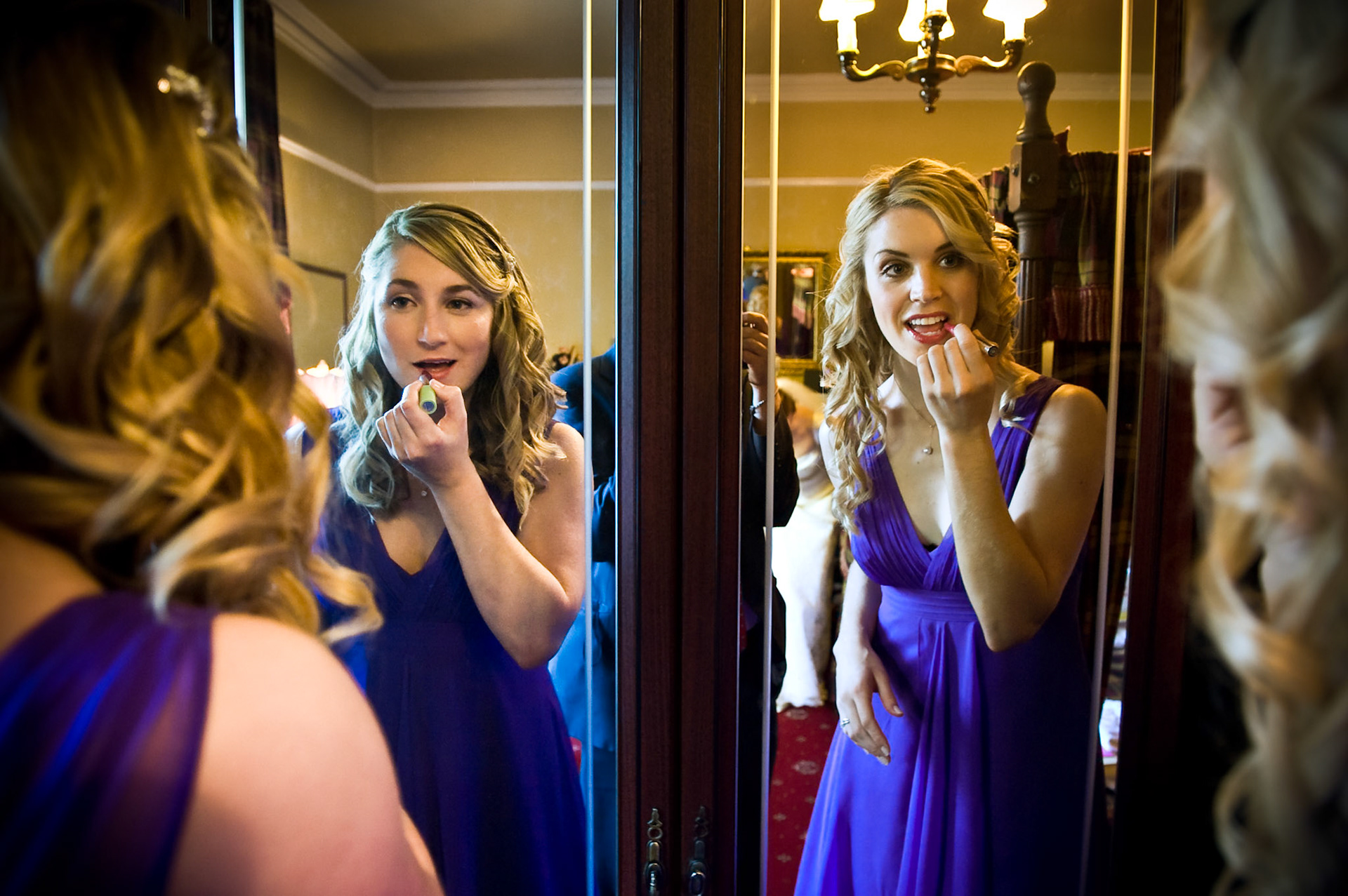 12-09-09, Blair Castle, Blair Atholl, Scotland, UK. The wedding of Lorna and John Burns. Photo © Simon Grosset