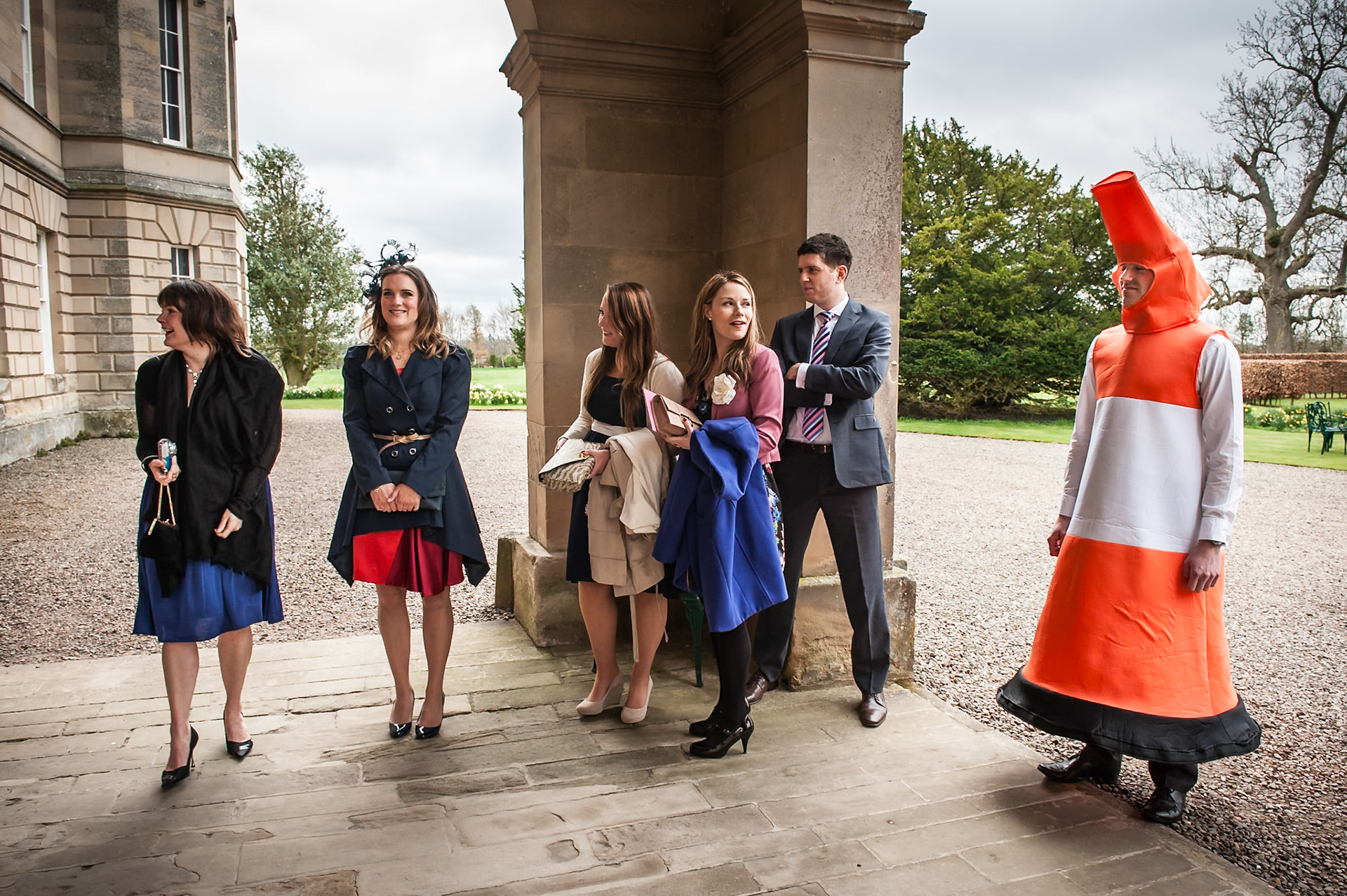 07-04-12, Duns, Scotland, UK. The wedding of Mark Heath and Fiona McDonald at Wedderburn castle.  Photo © Simon Grosset / Q Photography