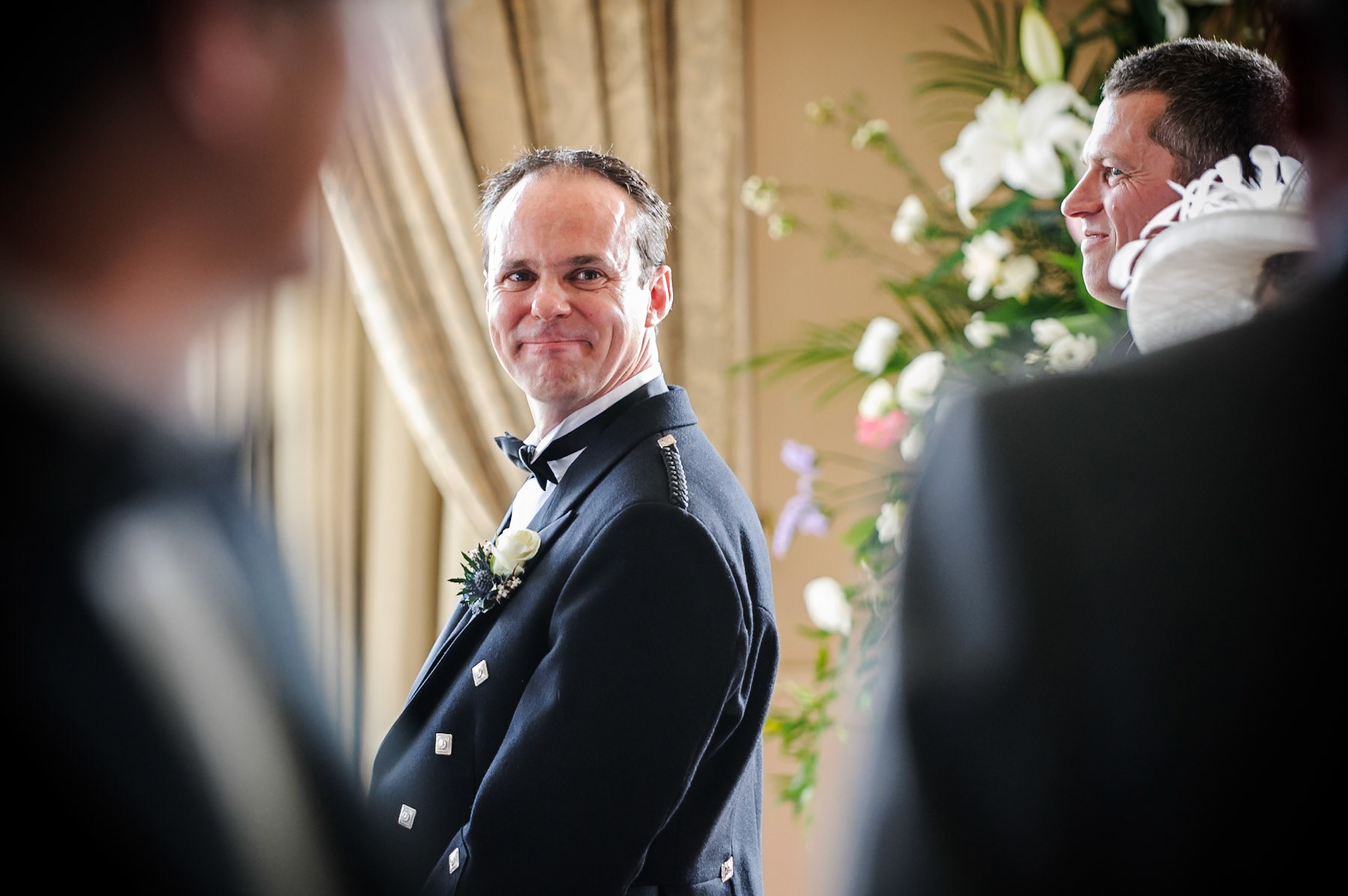 09-04-11, Gleneagles, Scotland. The wedding of Amanda Logan and Gordon Fleming. Photo © Simon Grosset / Q Photography