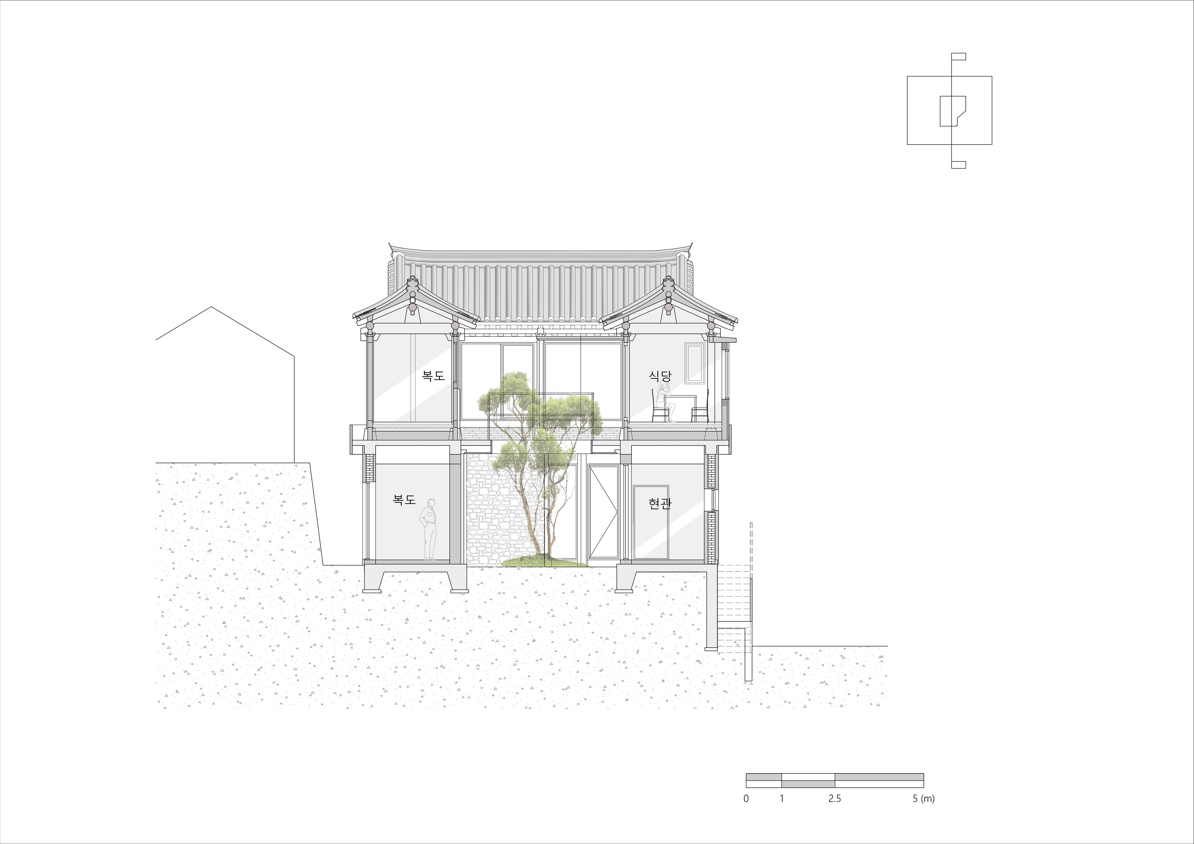 빈연재 _ 종단면도