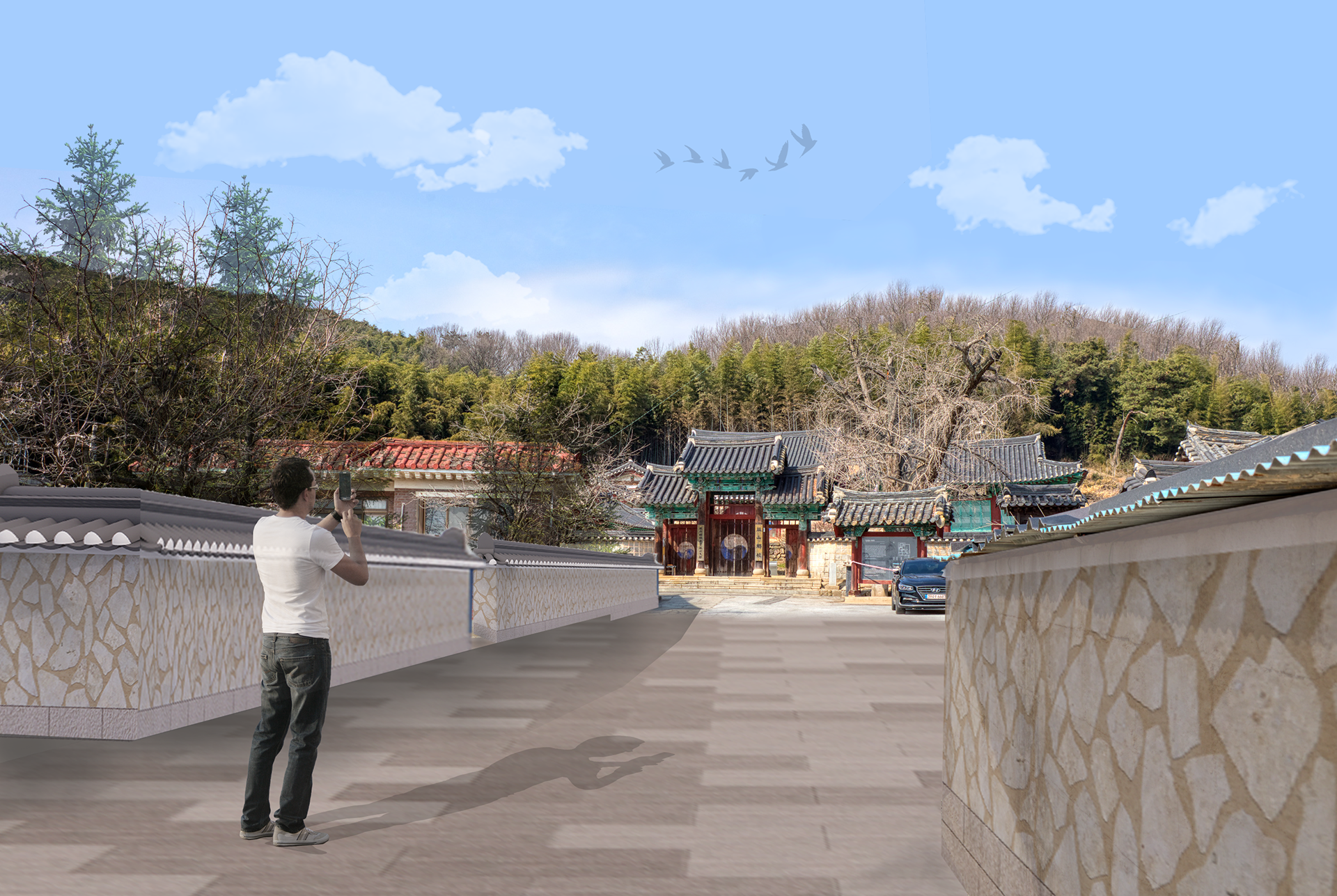 익산향교 마을길 개선 사업 후