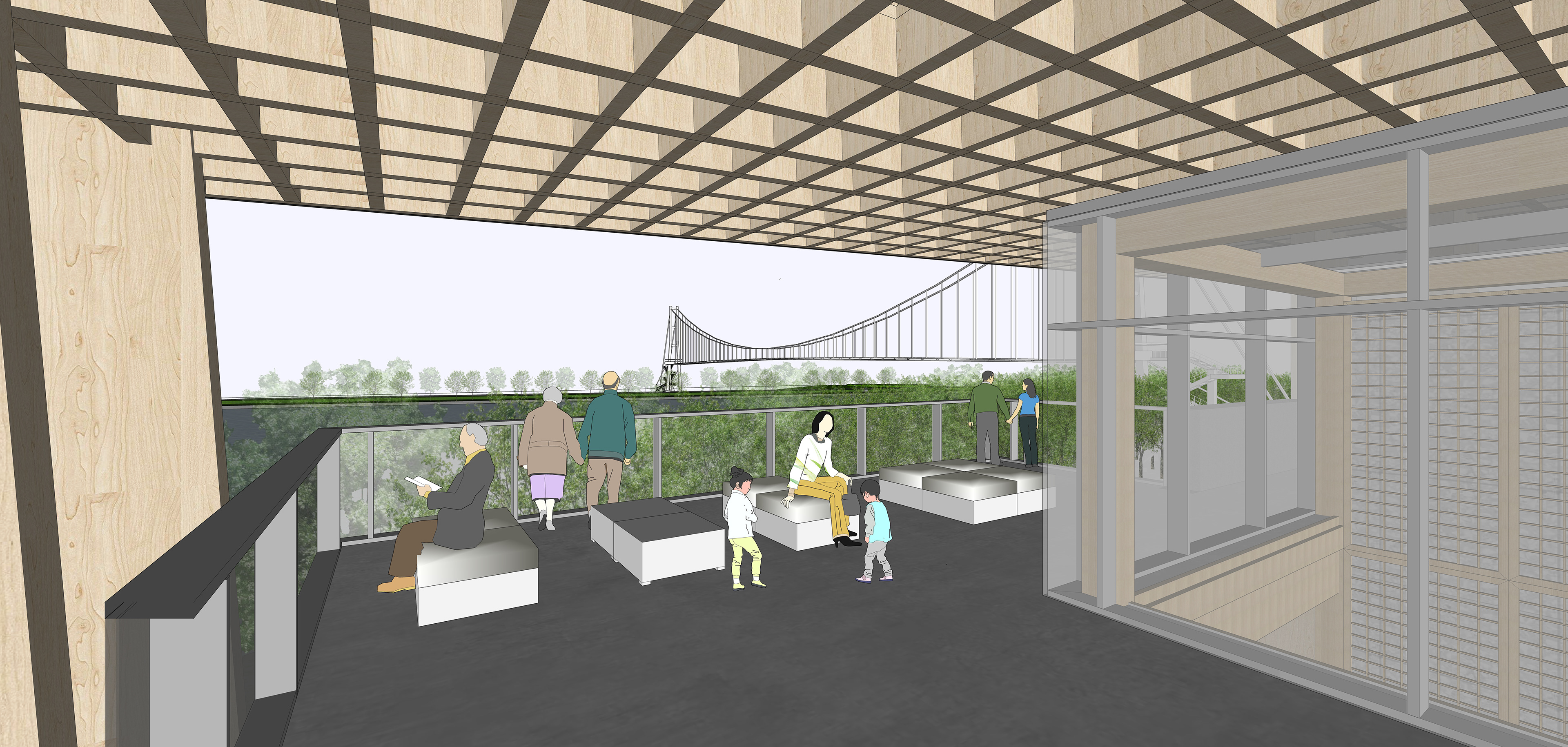 투시도 _ 전망층