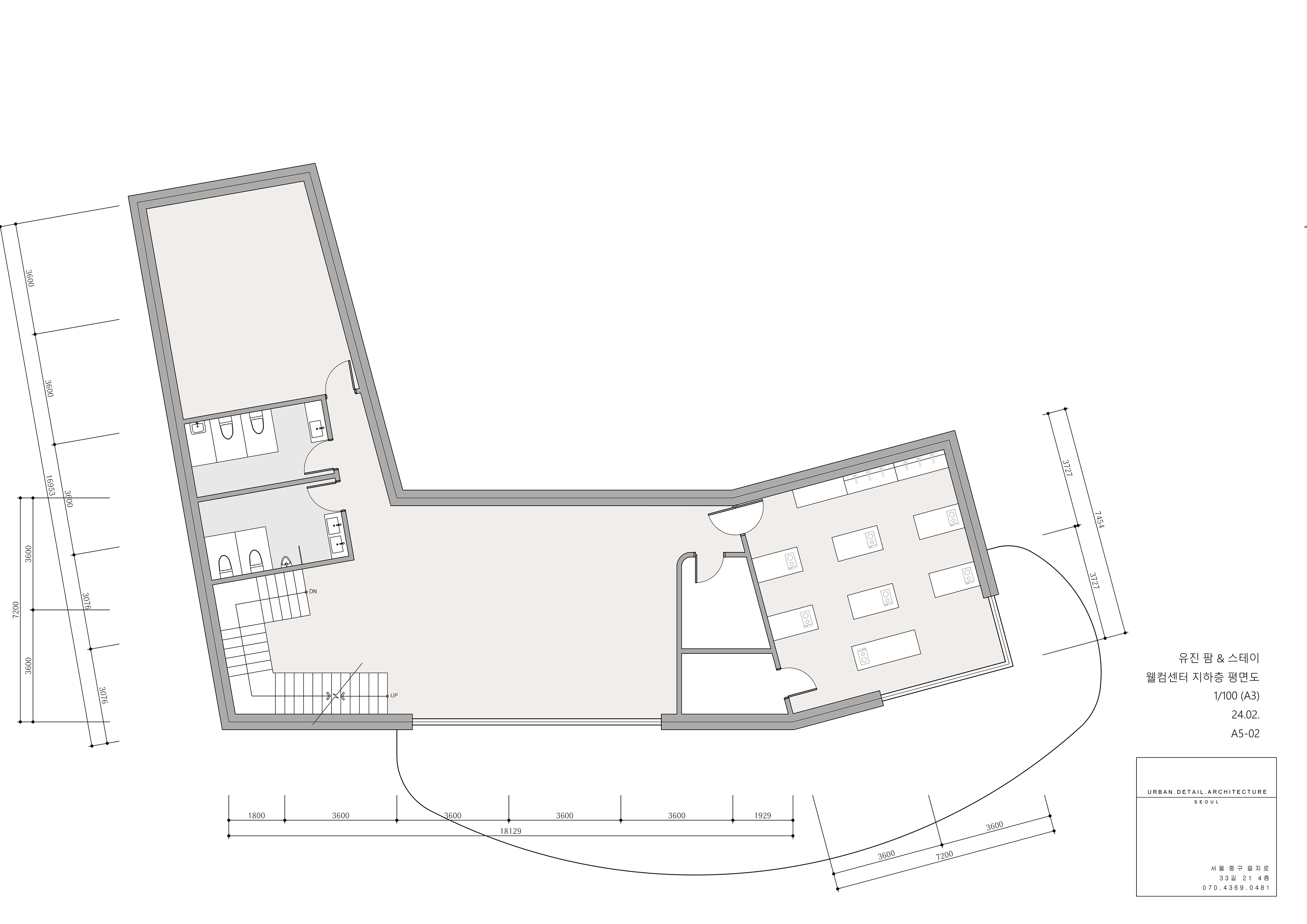 웰컴 센터 _ 지하 1층 평먼도