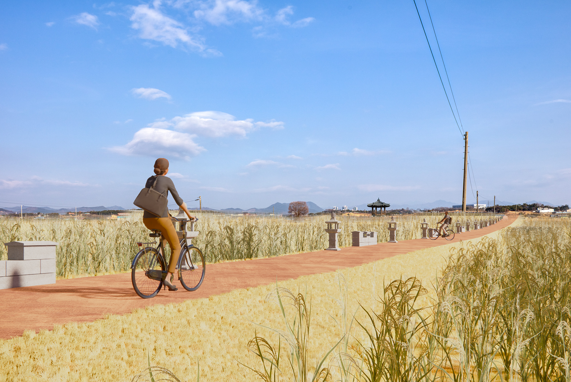 왕궁리 유적 재석사지 어도 복원사업 후 _ 낮