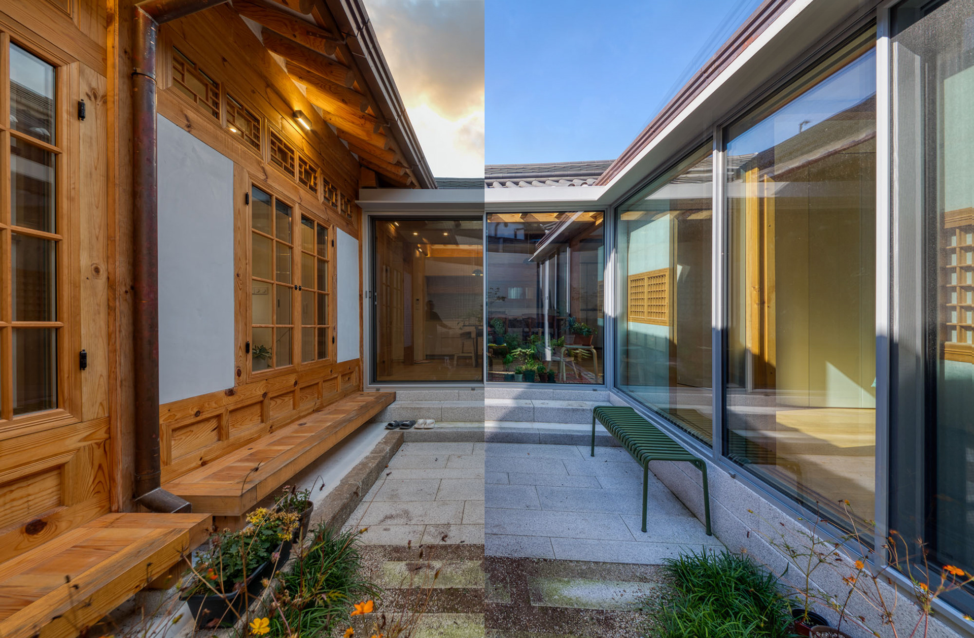 삼청동 한옥 안마당 1