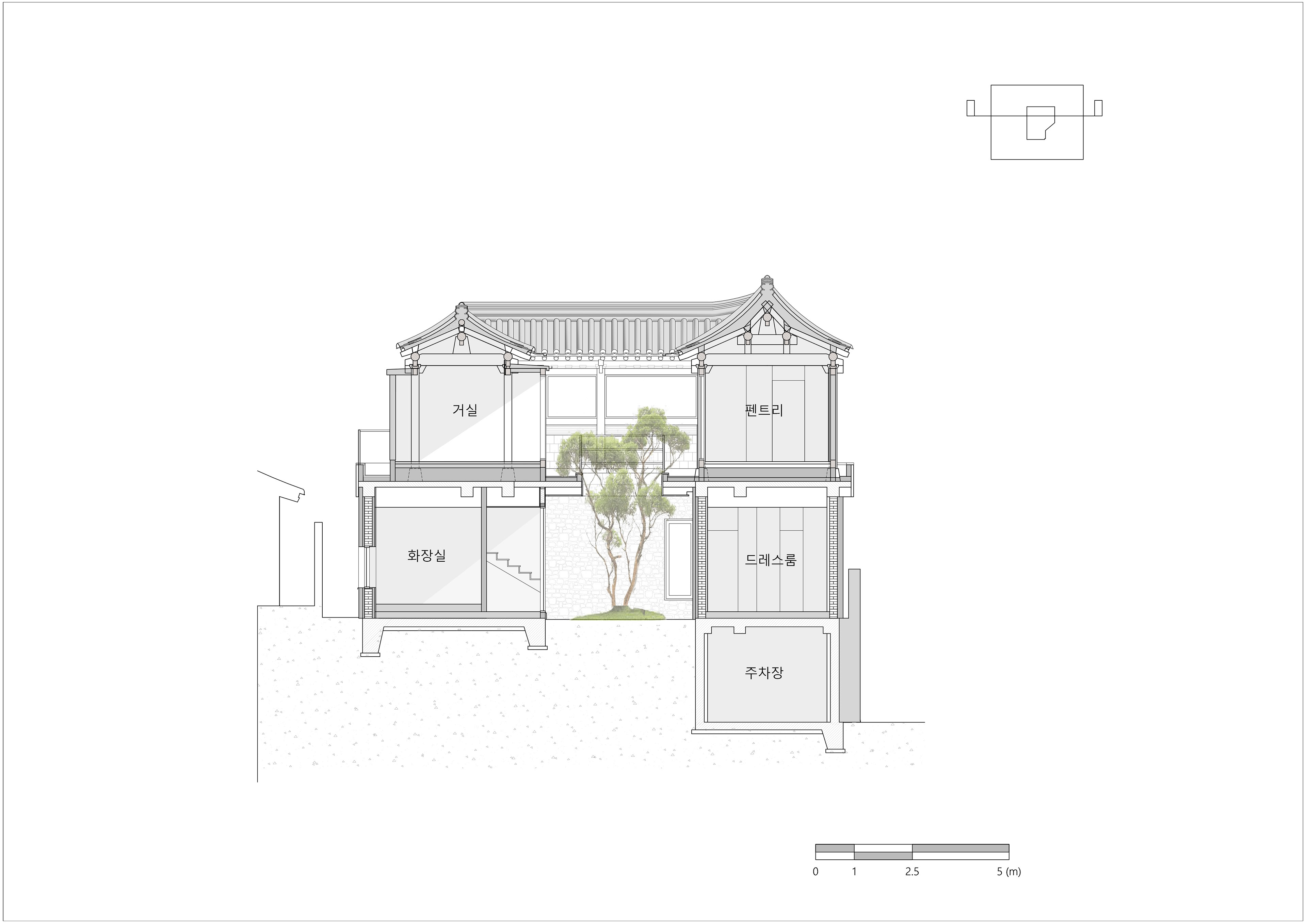 빈연재 _ 횡단면도