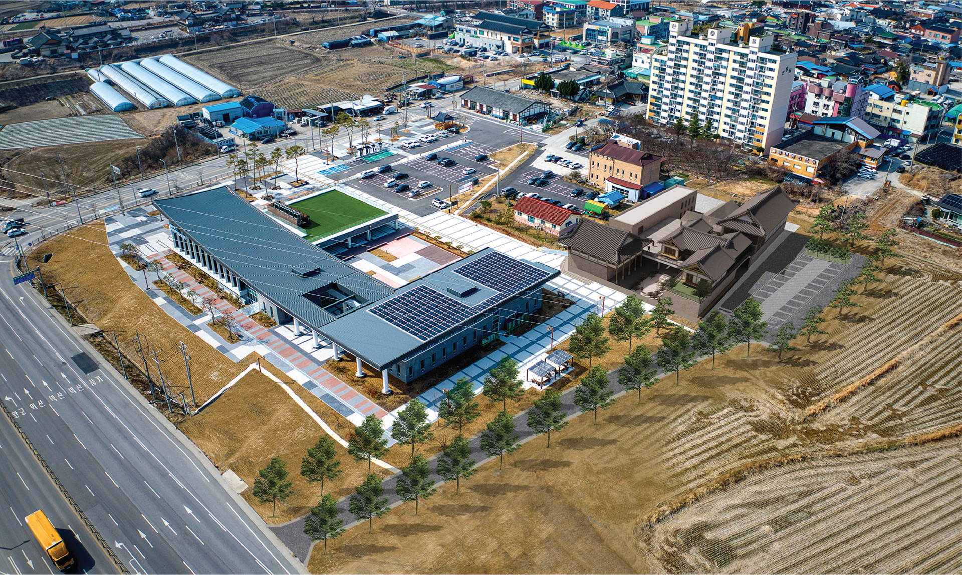 백제유산디지털 체험관 _ 조감도 