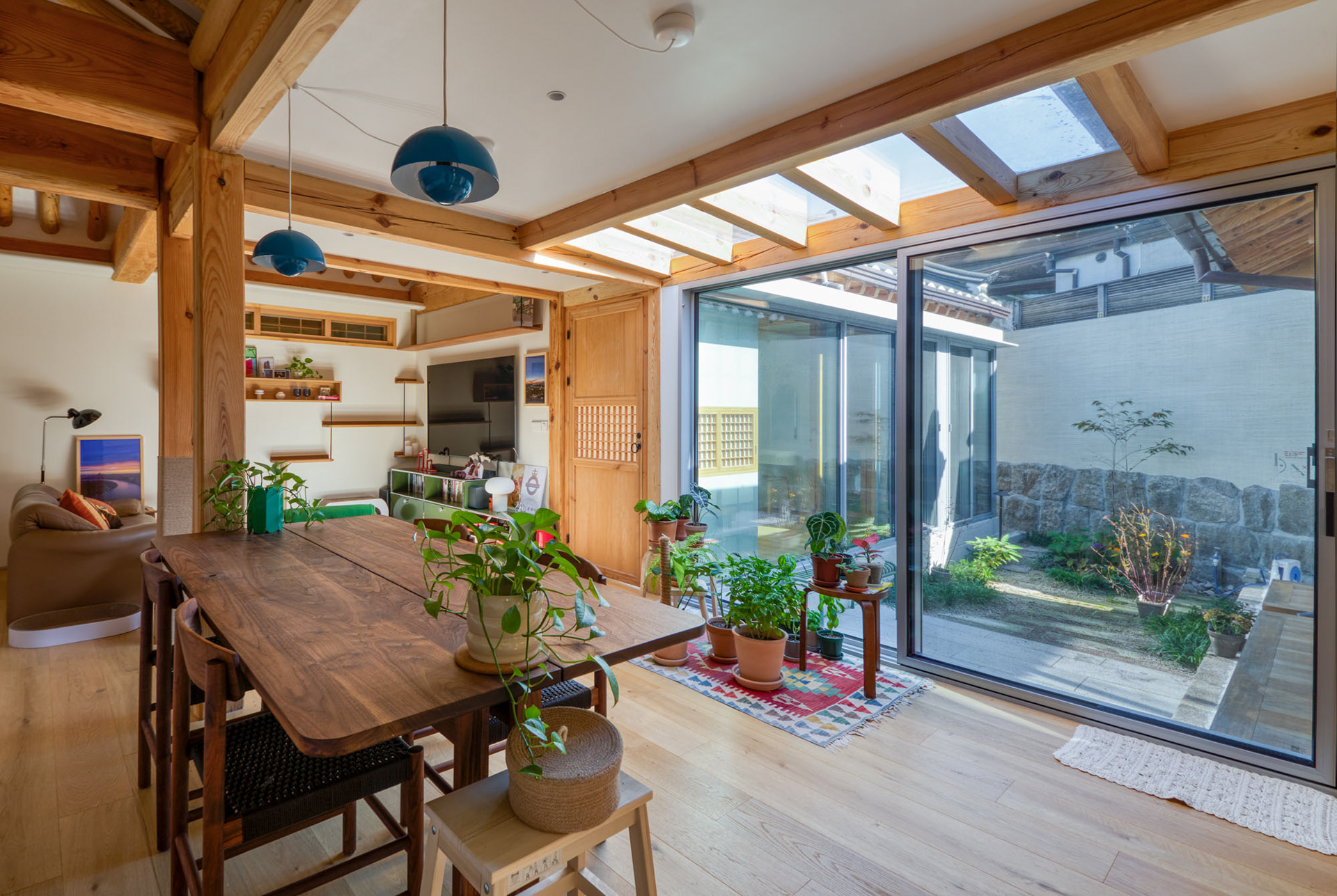 삼청동 한옥 식당부