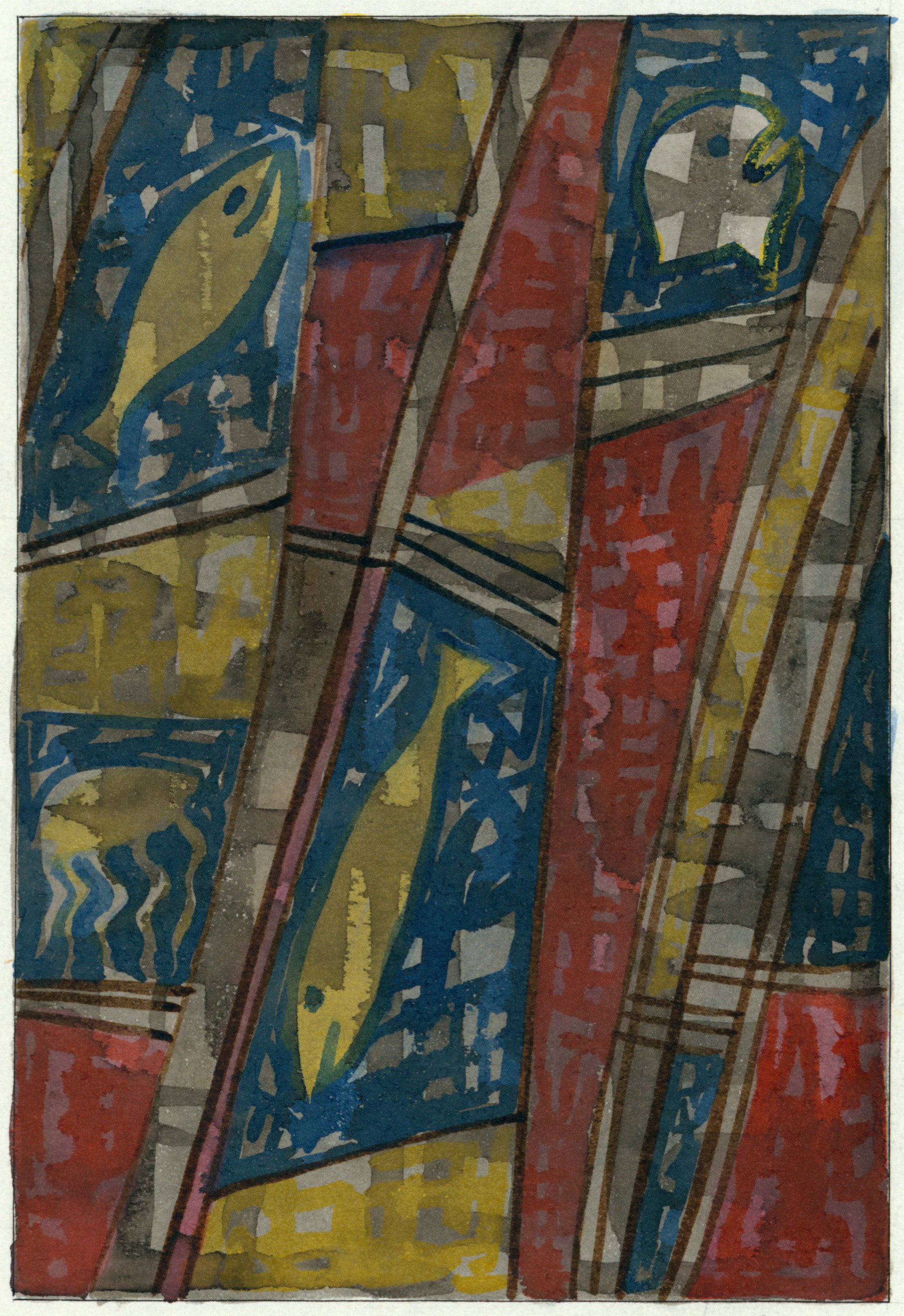 Decorazione parietale (dim. 11 x 16,5 cm) - vedi progetto n. 91 