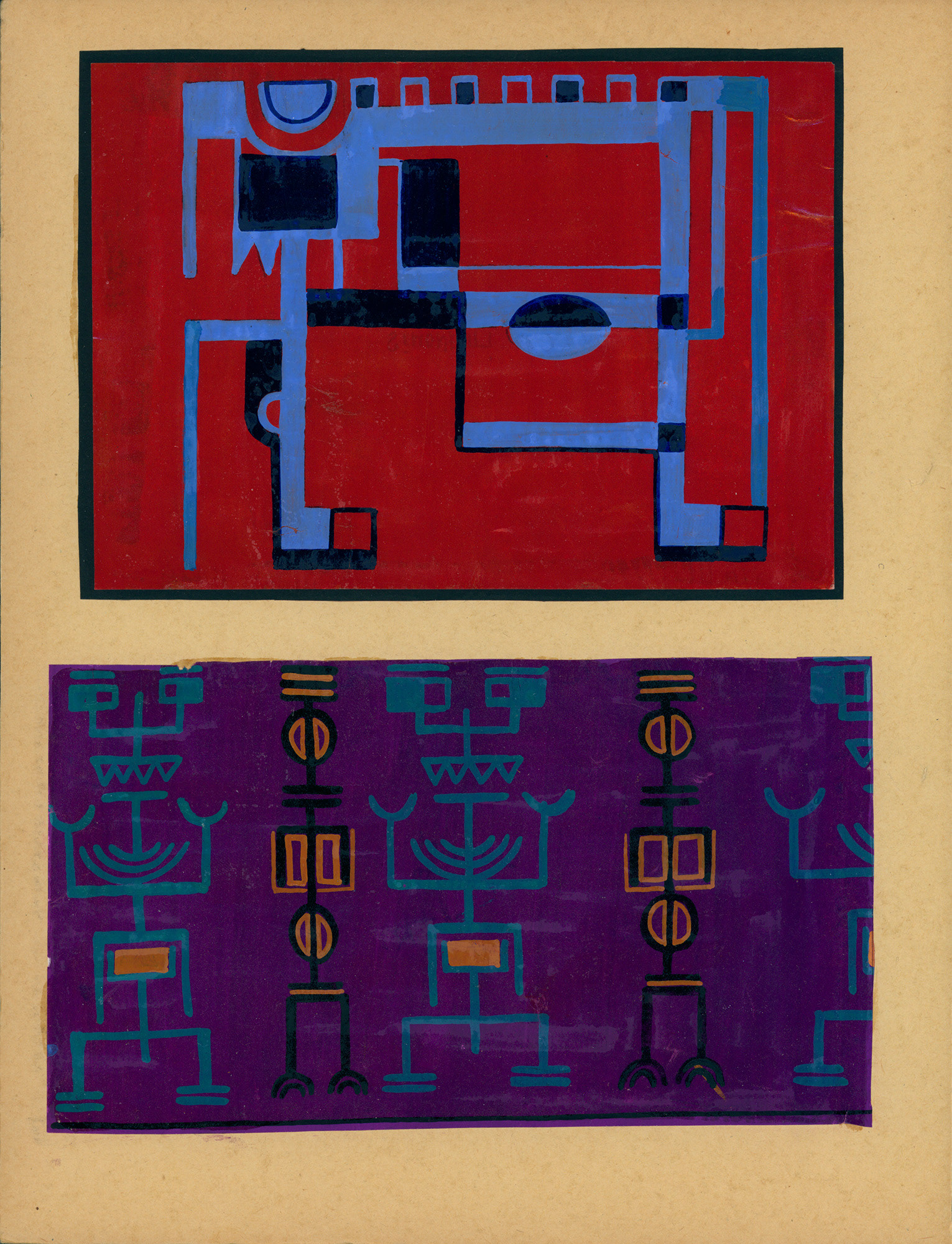 (dim. 20 x 14,3 cm) - (dim. 21,5 x 12)