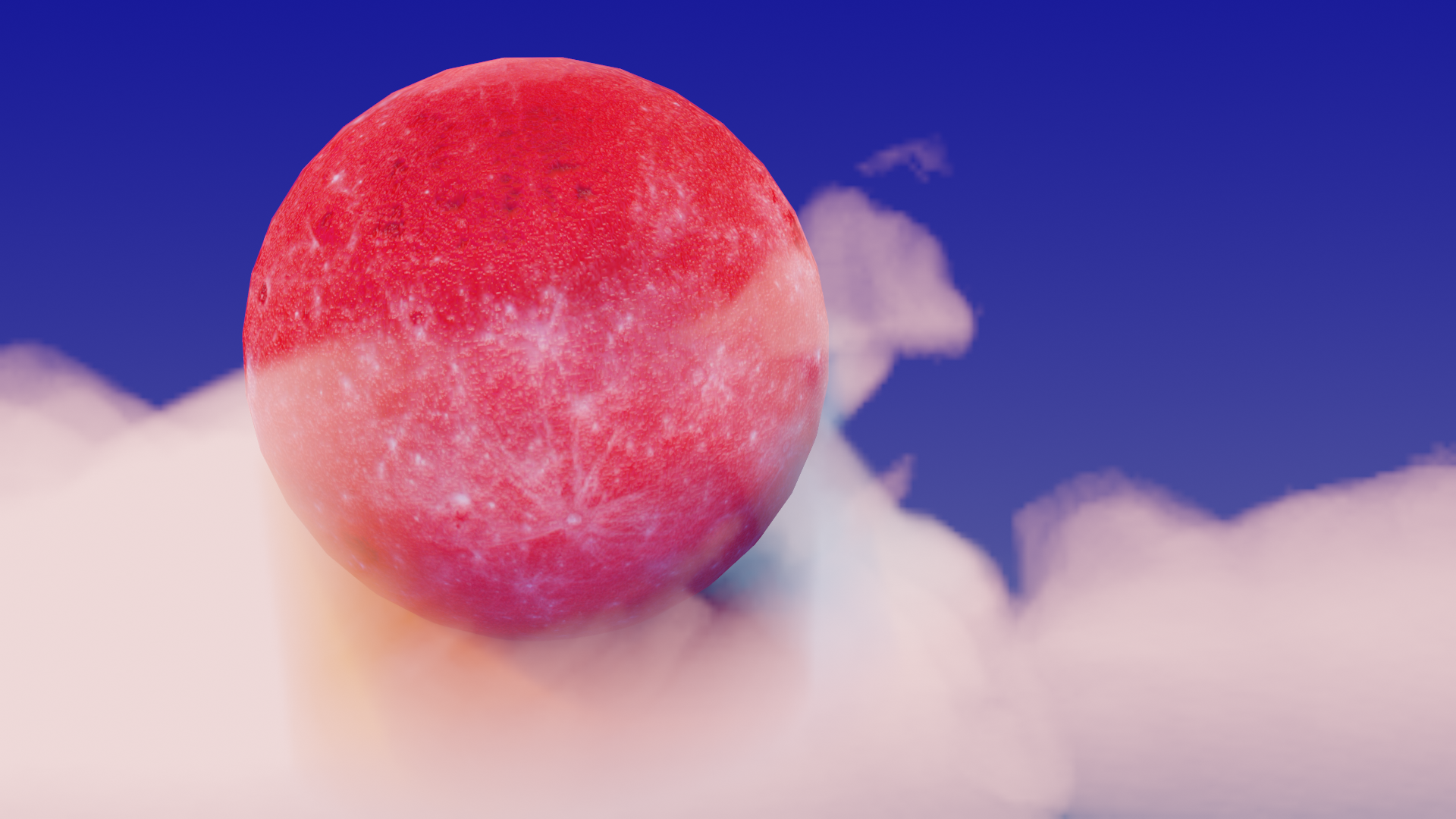 Detail shot (UV Wrapping and form manipulation) in Blender