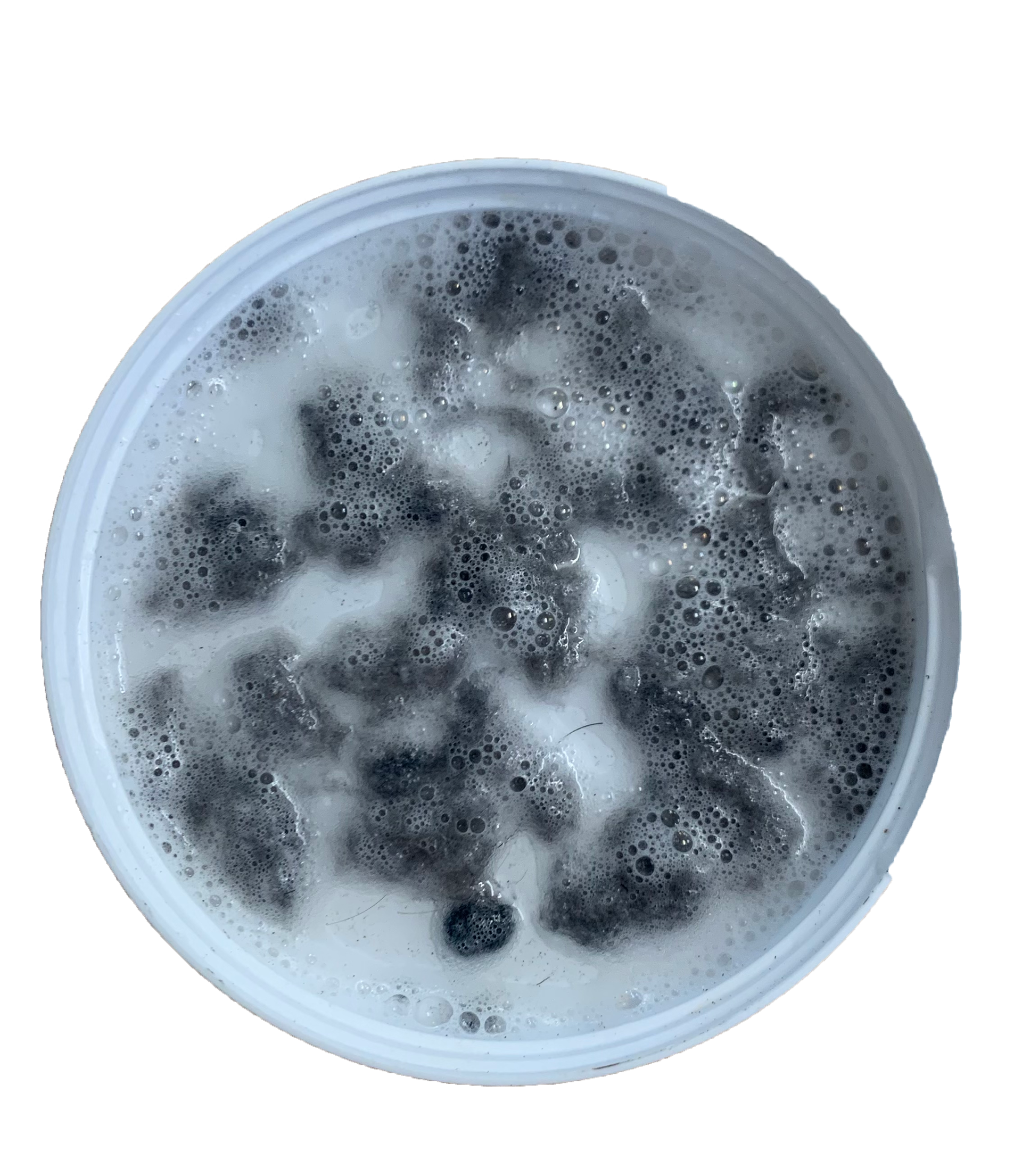 Material finishing trials (lint and soap)