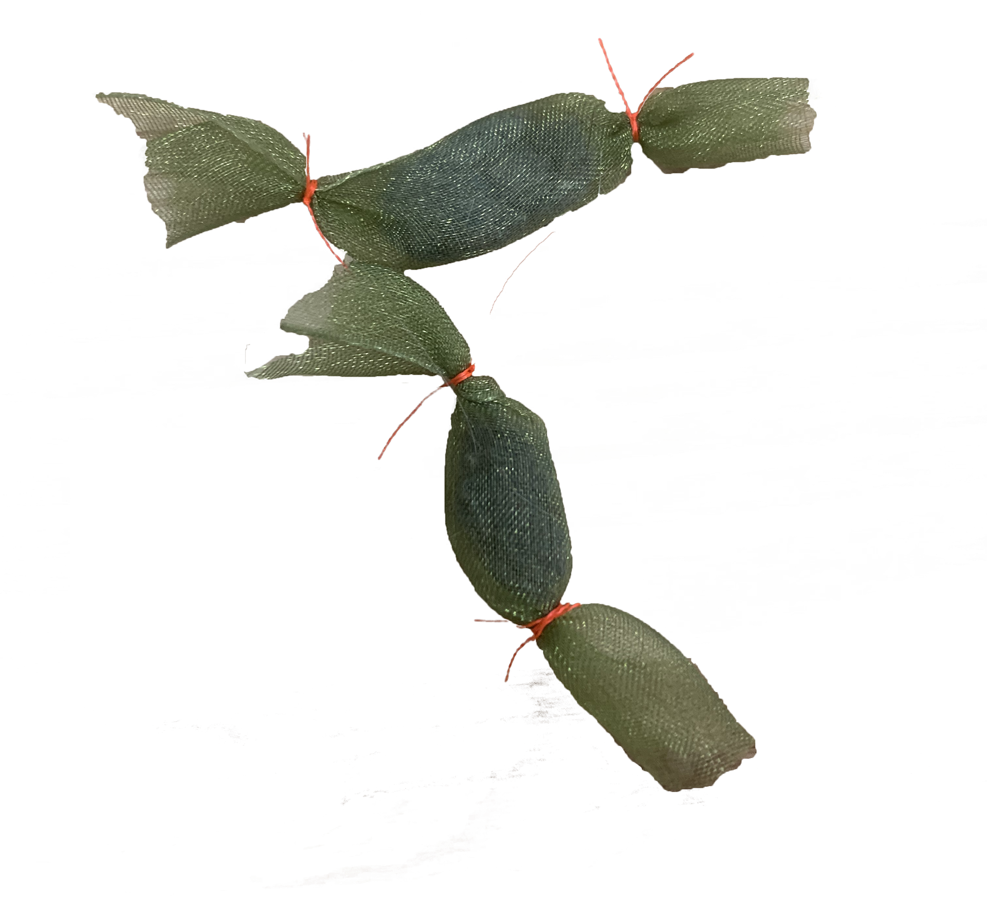 Form and scent manipulation (lint, and peppermint oil)