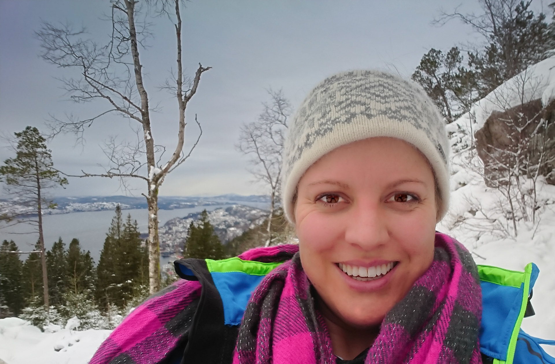 A selfie, Bergen Norway