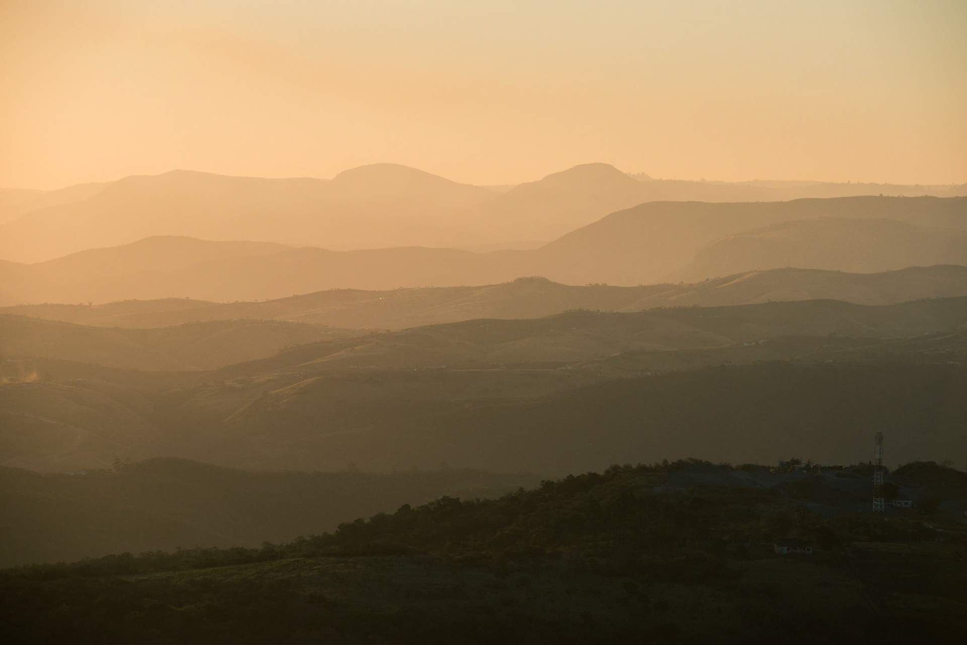 Mist Over the Transkei, Mount Thesiger, Port St Johns, South Africa