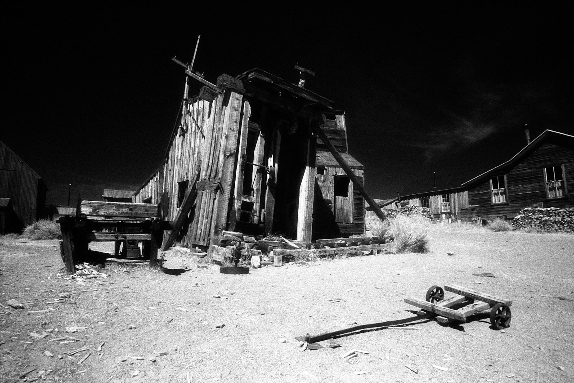 Sawmill (Infrared film), Bodie, California