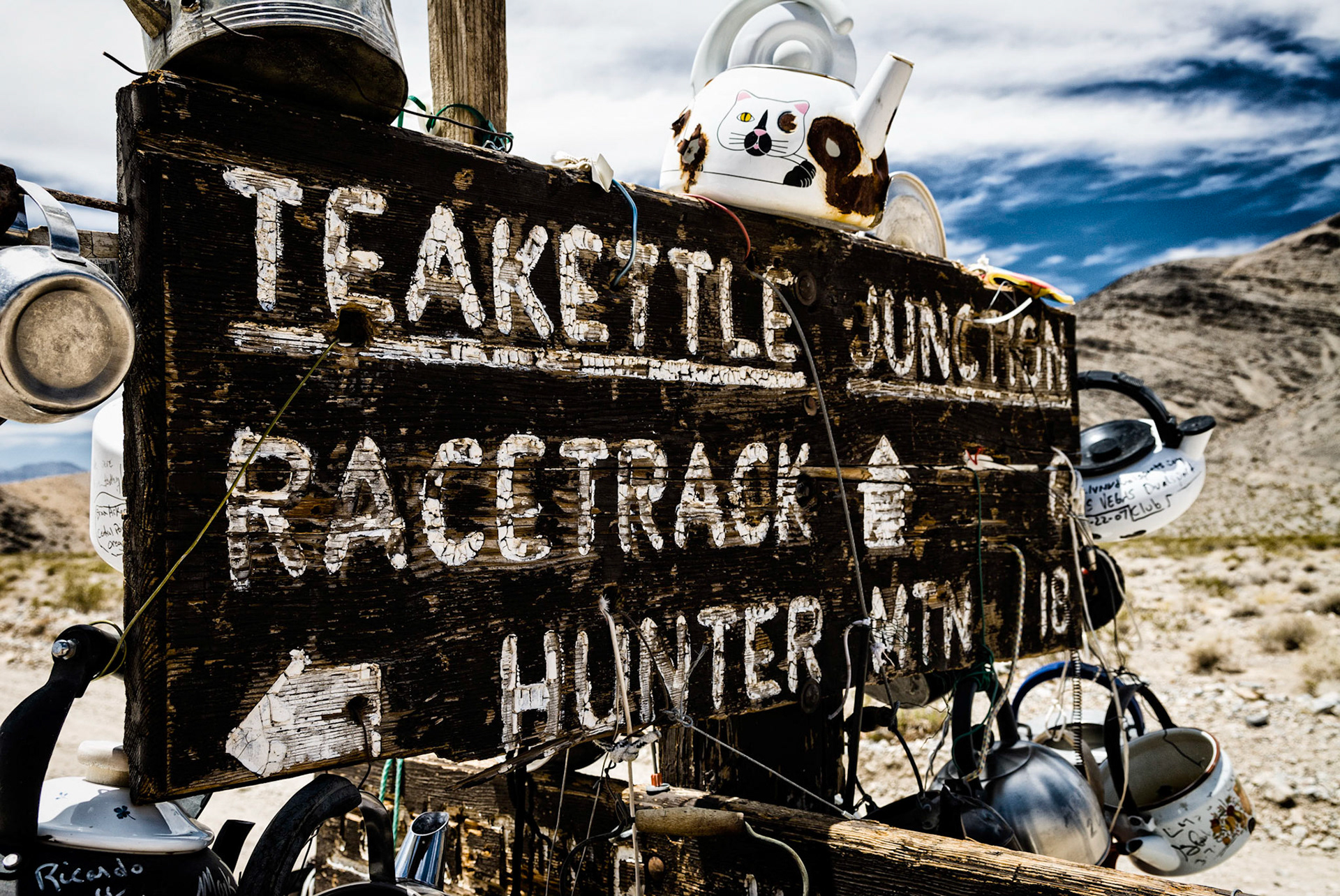 Teakettle Junction, Death Valley, California
