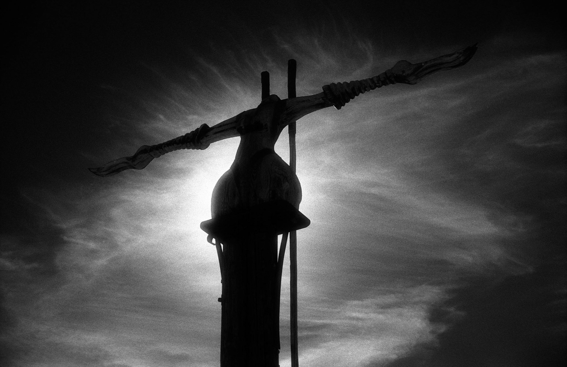 "Praying for Rain" (Infrared film), Rhyolite Ghost Town, Nevada