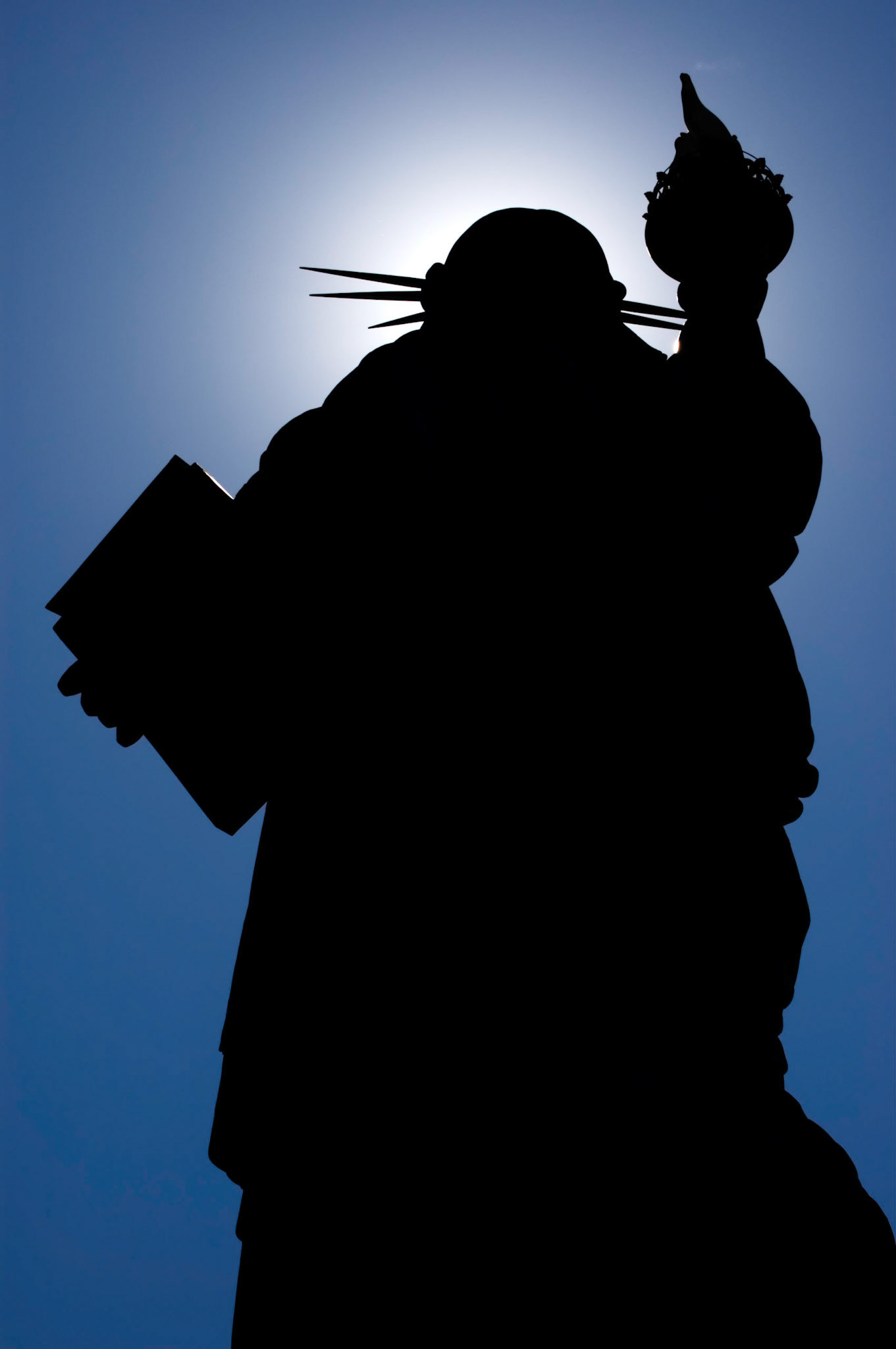 "Statue of Liberty Silhouette 2", Liberty Island, New York