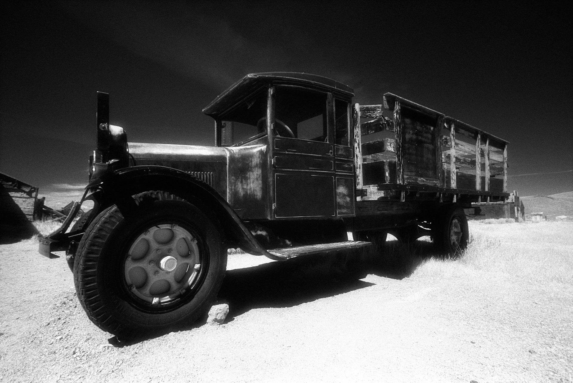 Dodge Graham (Infrared film), Bodie, California