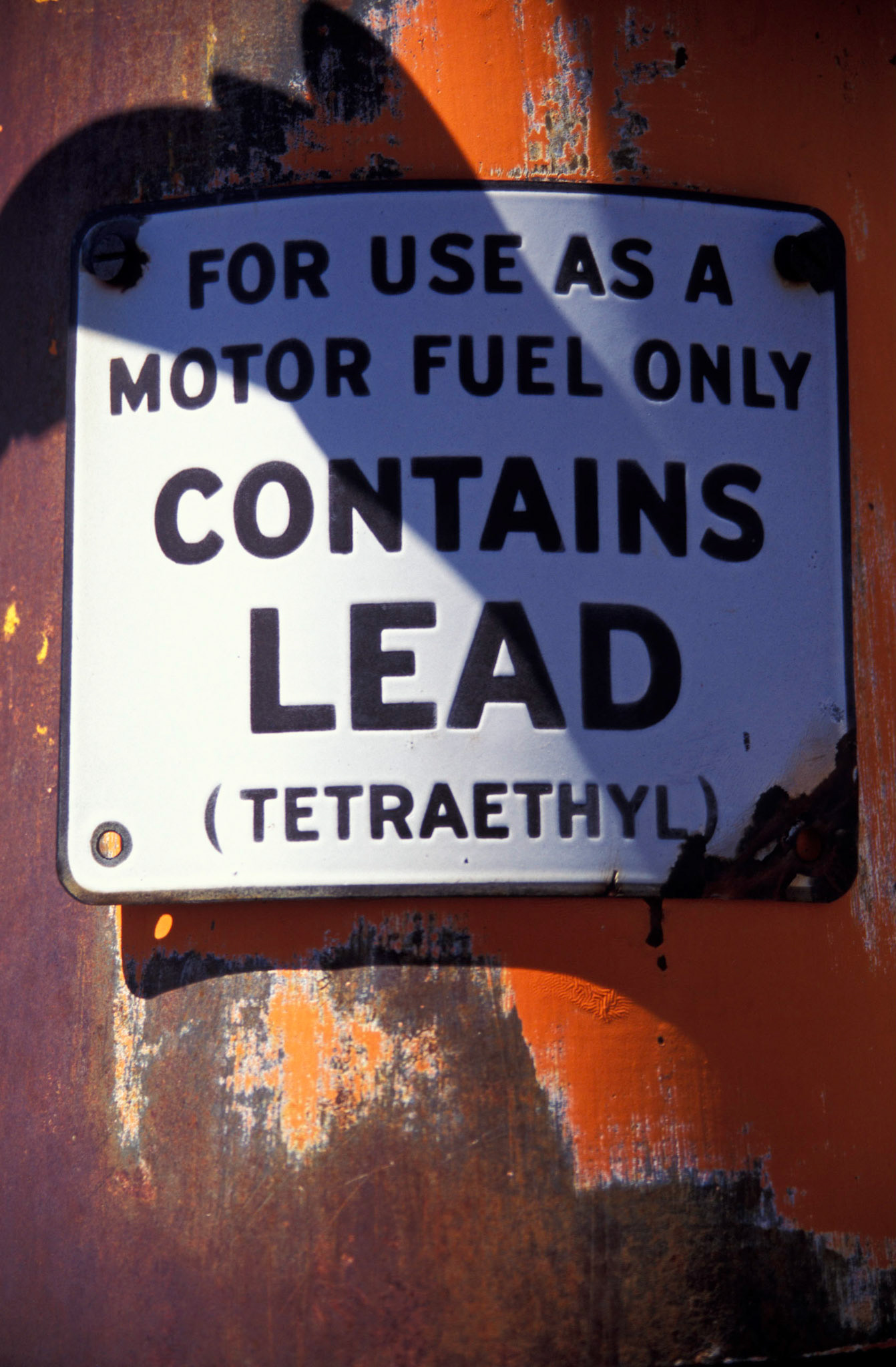 Gas Station Warning, Sign Gas Station, Bodie, California