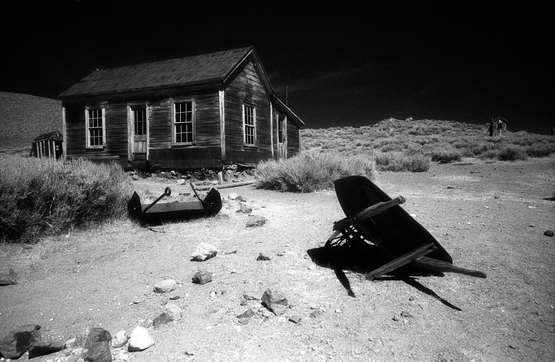 The Dolan House (Infrared film)Bodie, California