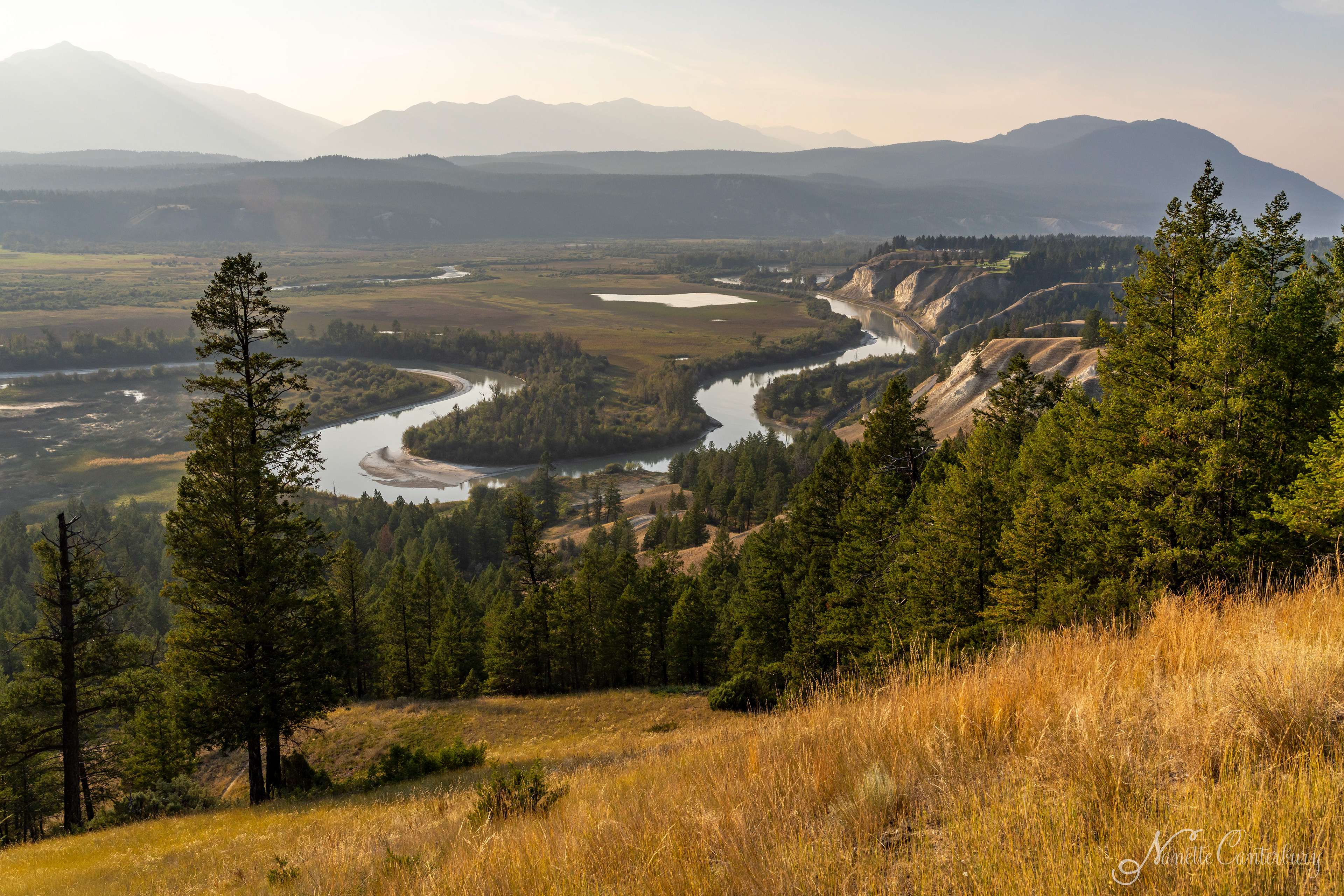 Columbia River Viewpoint, near Radium, Canada
