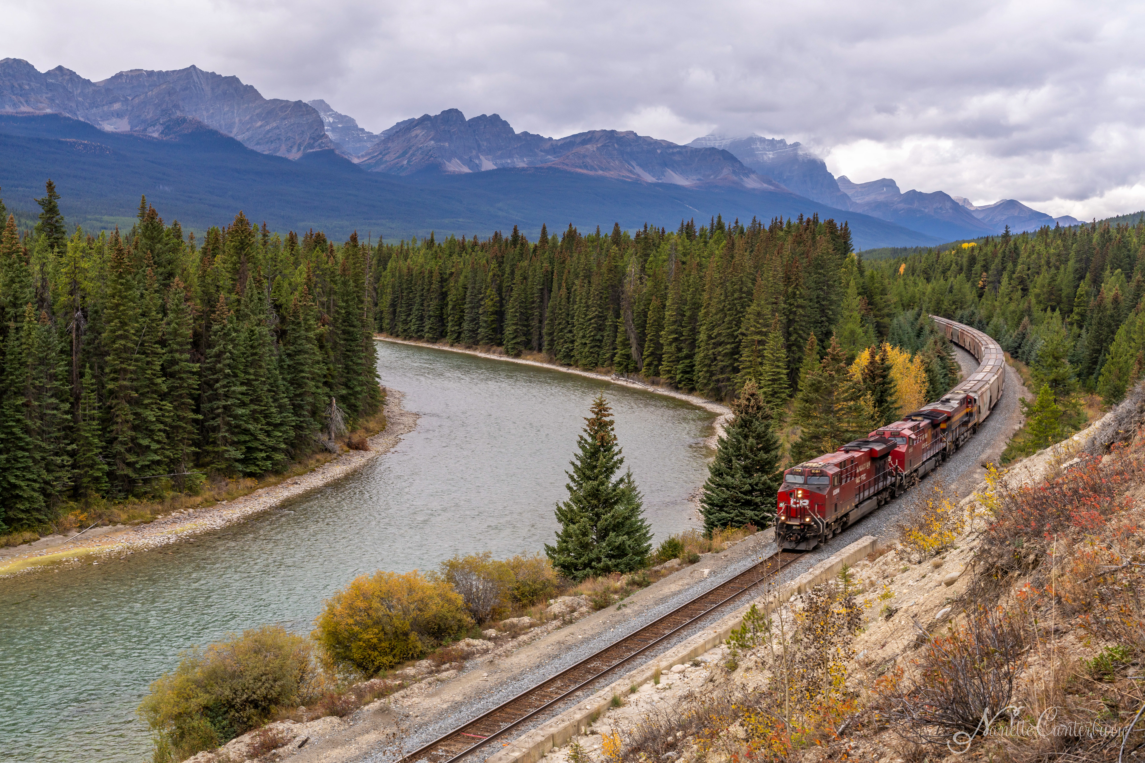 Bow River and "The Train"