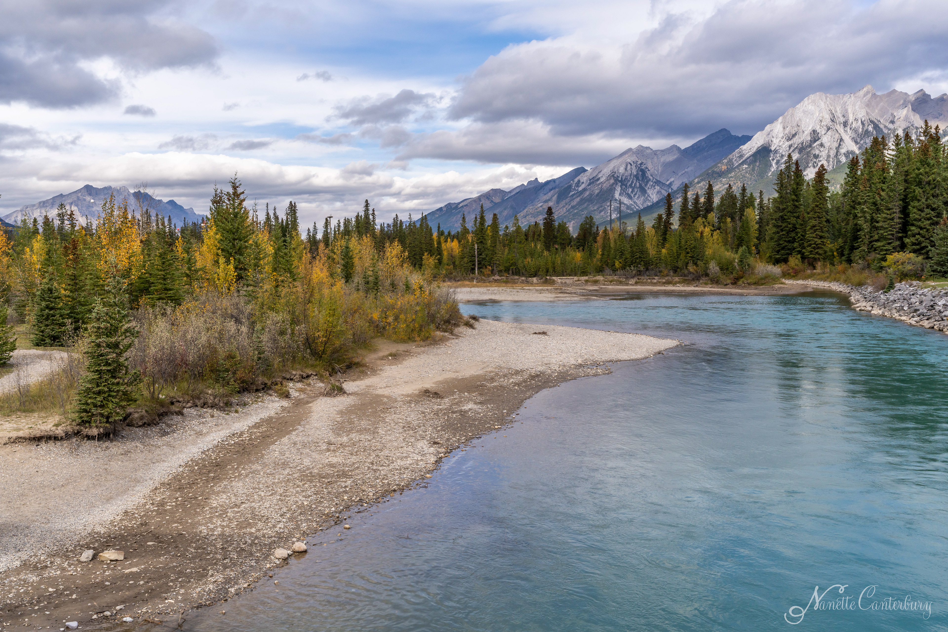 Bow River in Canmore