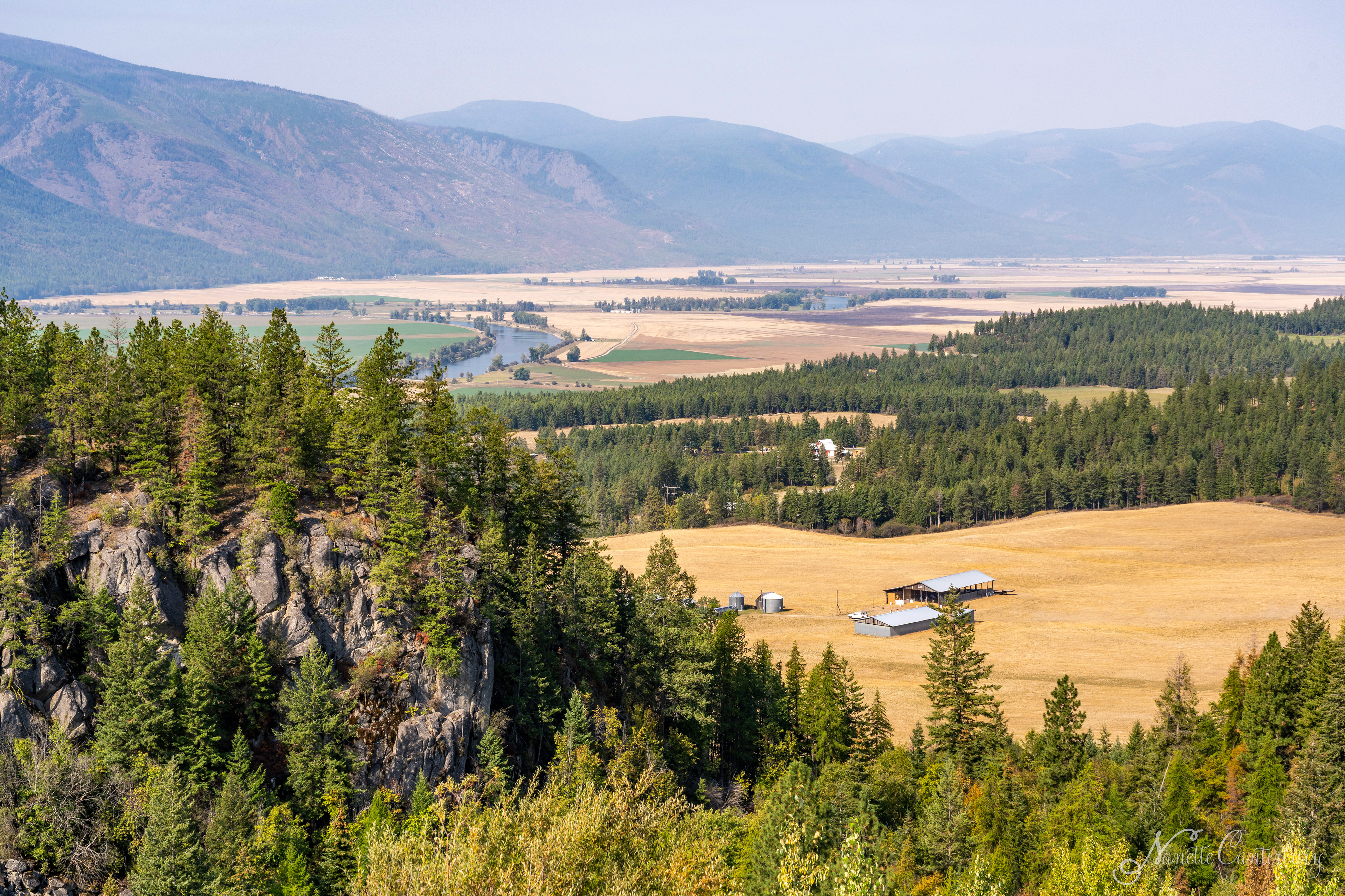 Columbia River Viewpoint, near Radium, Canada