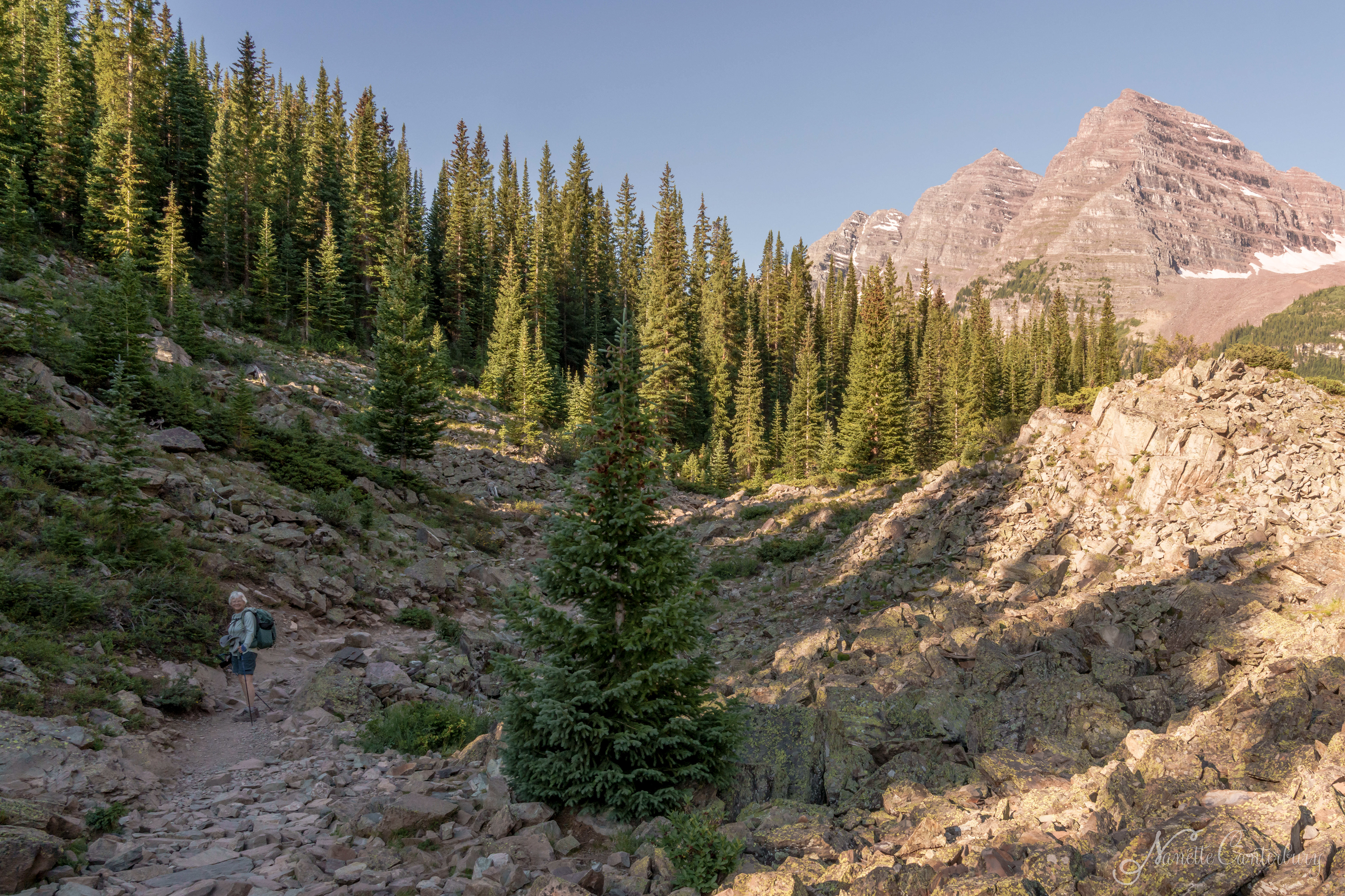 View of Maroon Bells