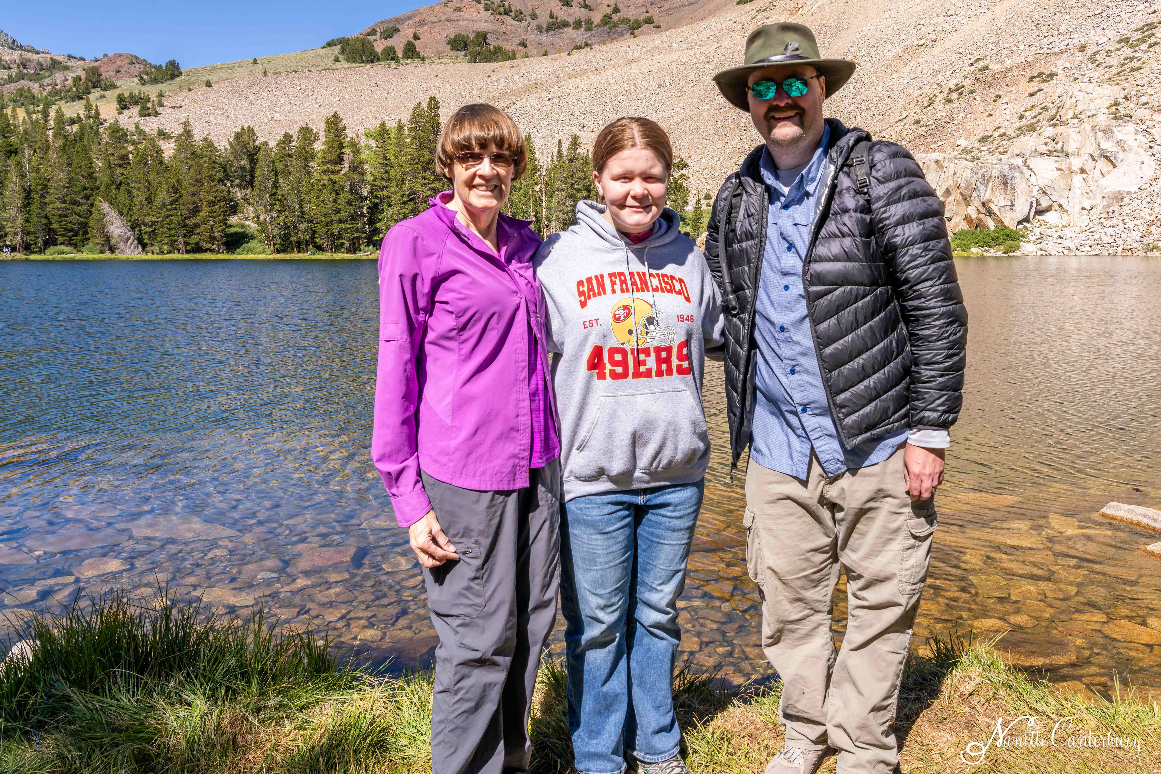 Trumbull Lake - Nanette, Eden, Josh