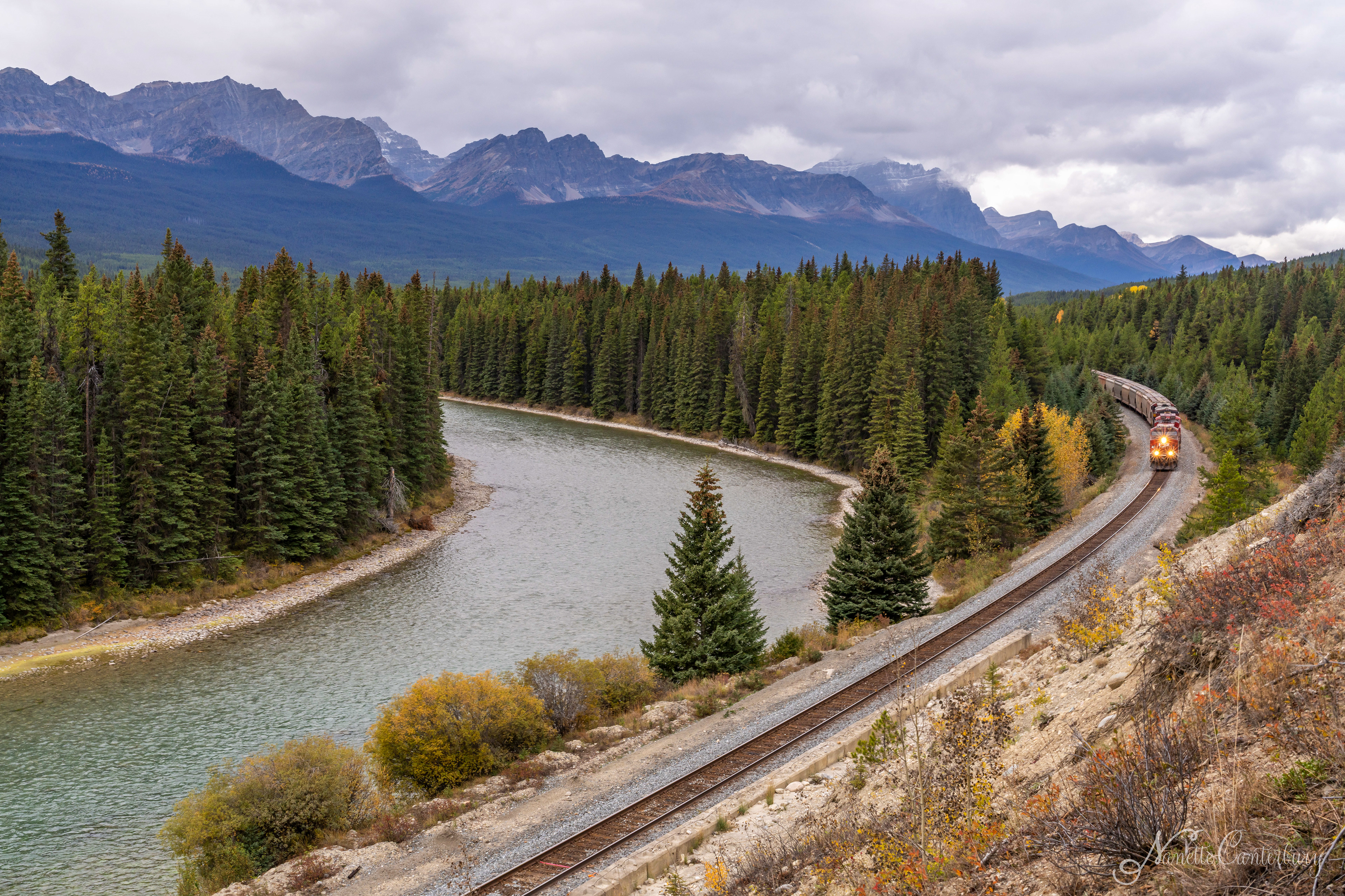 Bow River and "The Train"