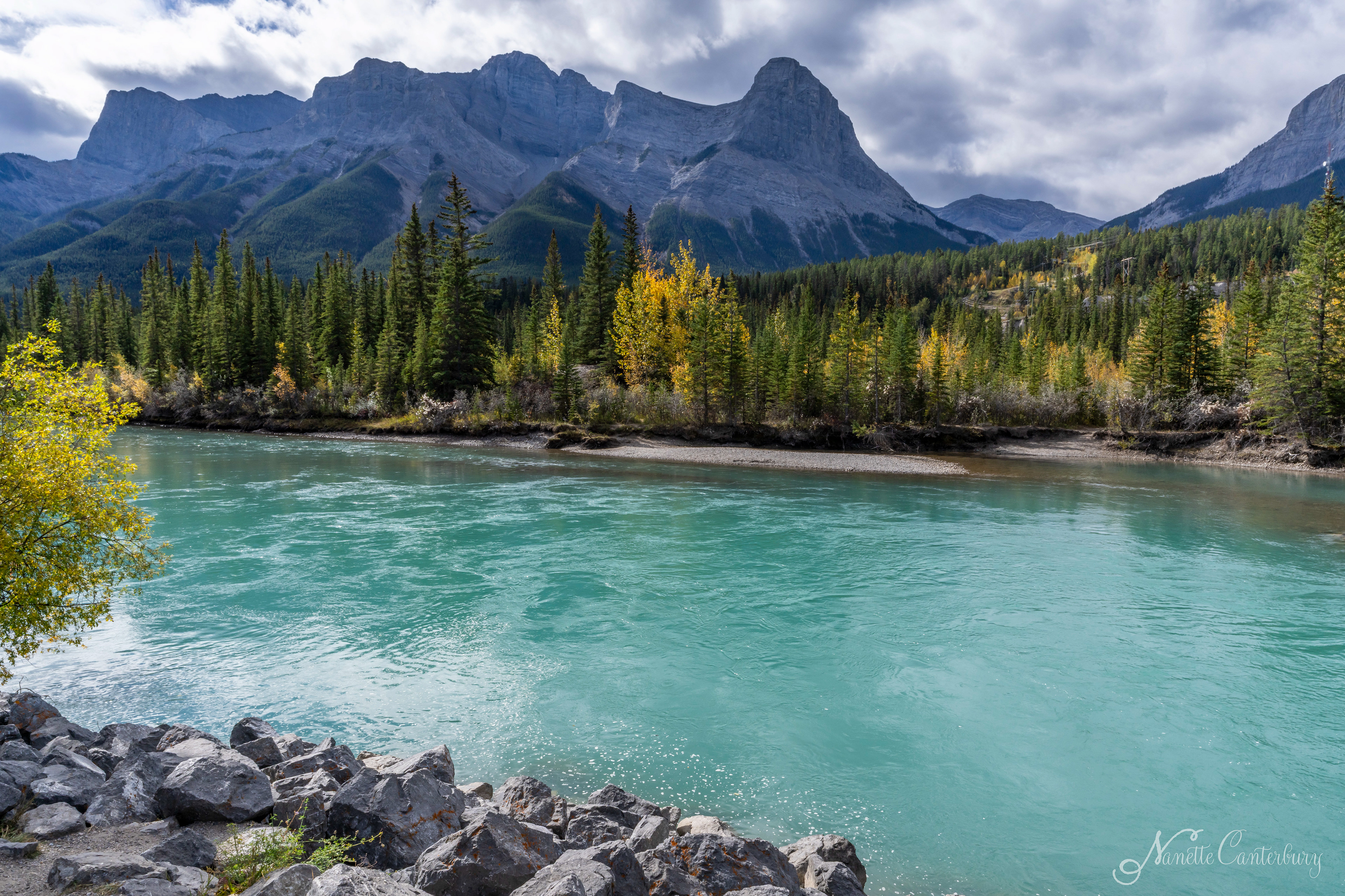 Bow River in Canmore